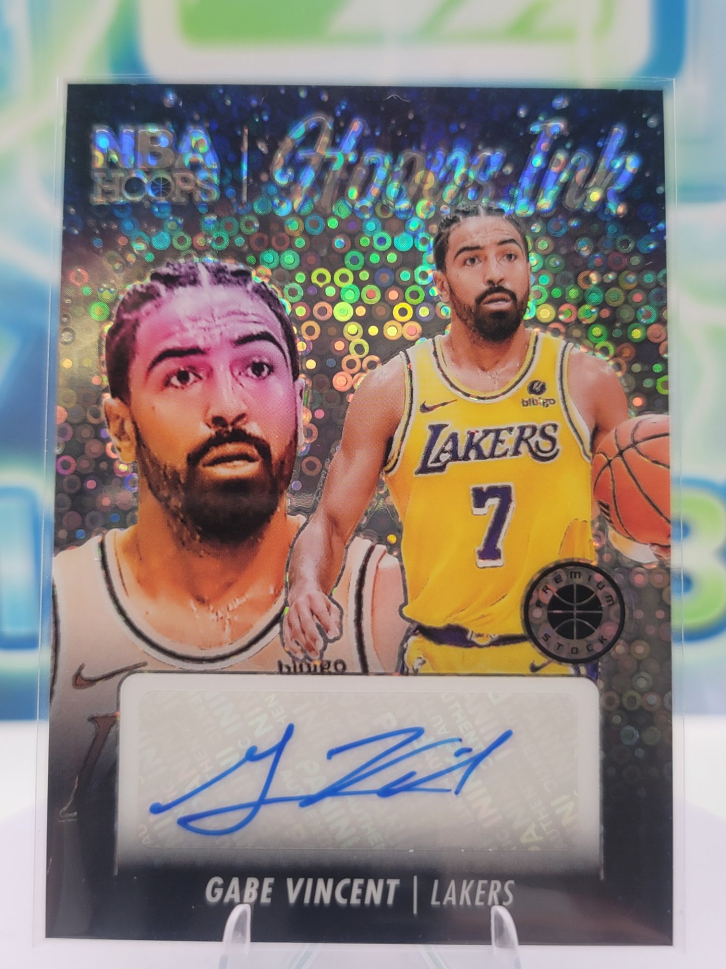 2024 Panin Premium Stock Gabe Vincent — 2024 Panin Premium Stock Hoops Ink Disco Gabe Vincent Auto