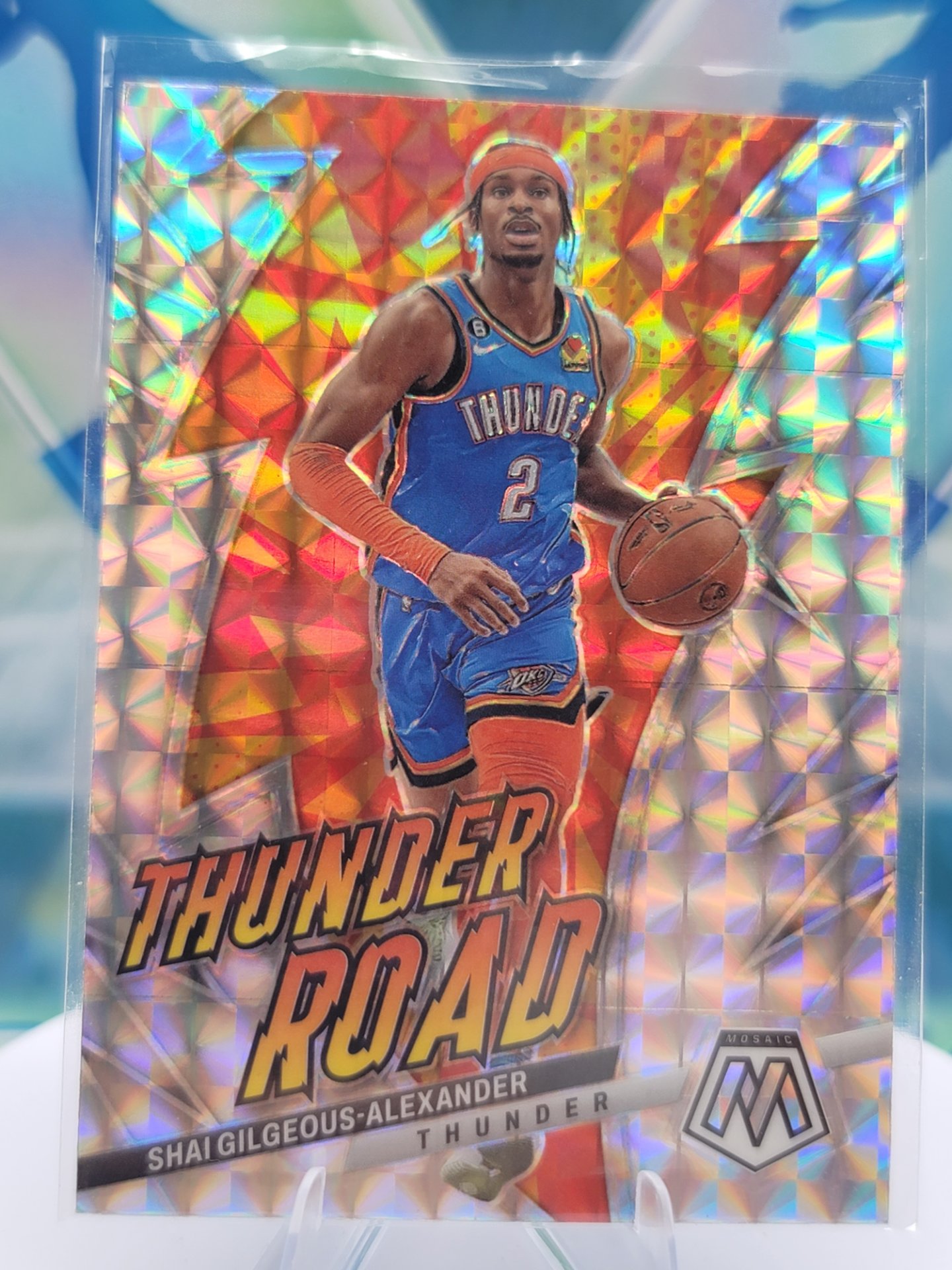 2023 Panini Masters Shai Gilgeous-Alexander — 2023 Panini Masters Thunder Road X-Fractor Shai Gilgeous-Alexander