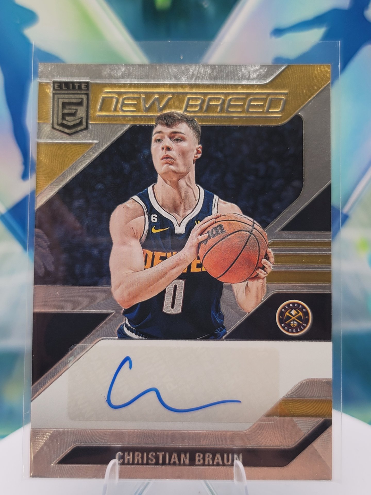 2024 Panini Donruss Christian Braun — 2024 Panini Donruss Elite Auto Christian Braun Autograph