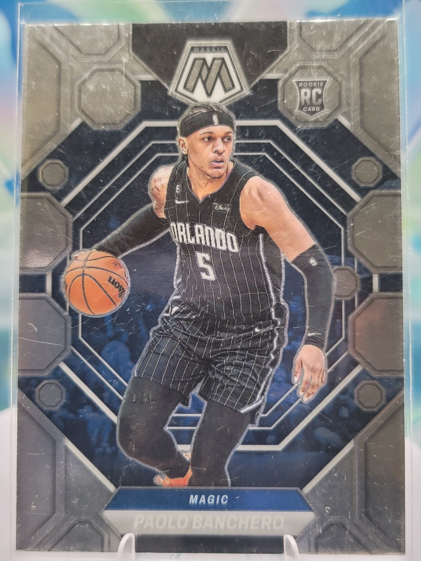 2023 Panini Mosaic Paolo Banchero — 2023 Panini Mosaic Base Paolo Banchero Rookie
