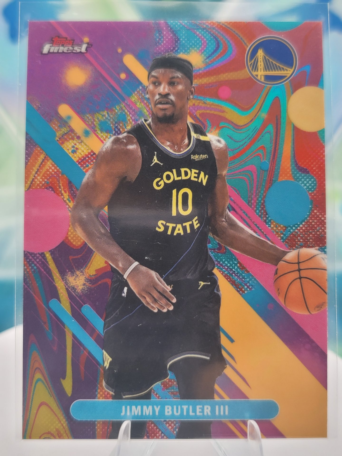 2026 Topps Topps Finest Jimmy Butler III — 2026 Topps Topps Finest Common Oil Spill Jimmy Butler III