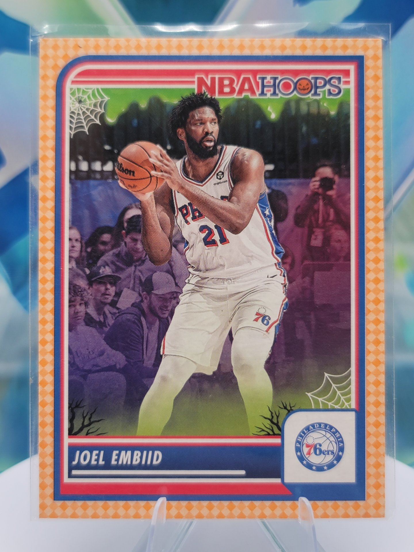 2024 Panini NBA Hoops Joel Embiid — 2024 Panini NBA Hoops Haunted Joel Embiid