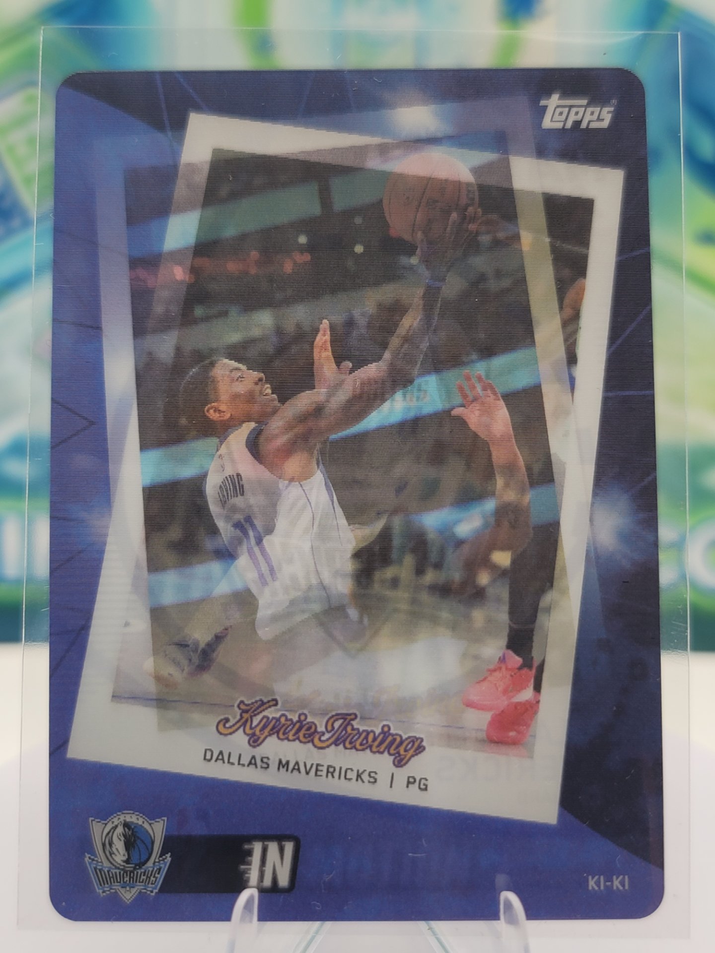 2025 Topps Match Attax Kyrie Irving — 2025 Topps Match Attax In Motion Lenticular Kyrie Irving