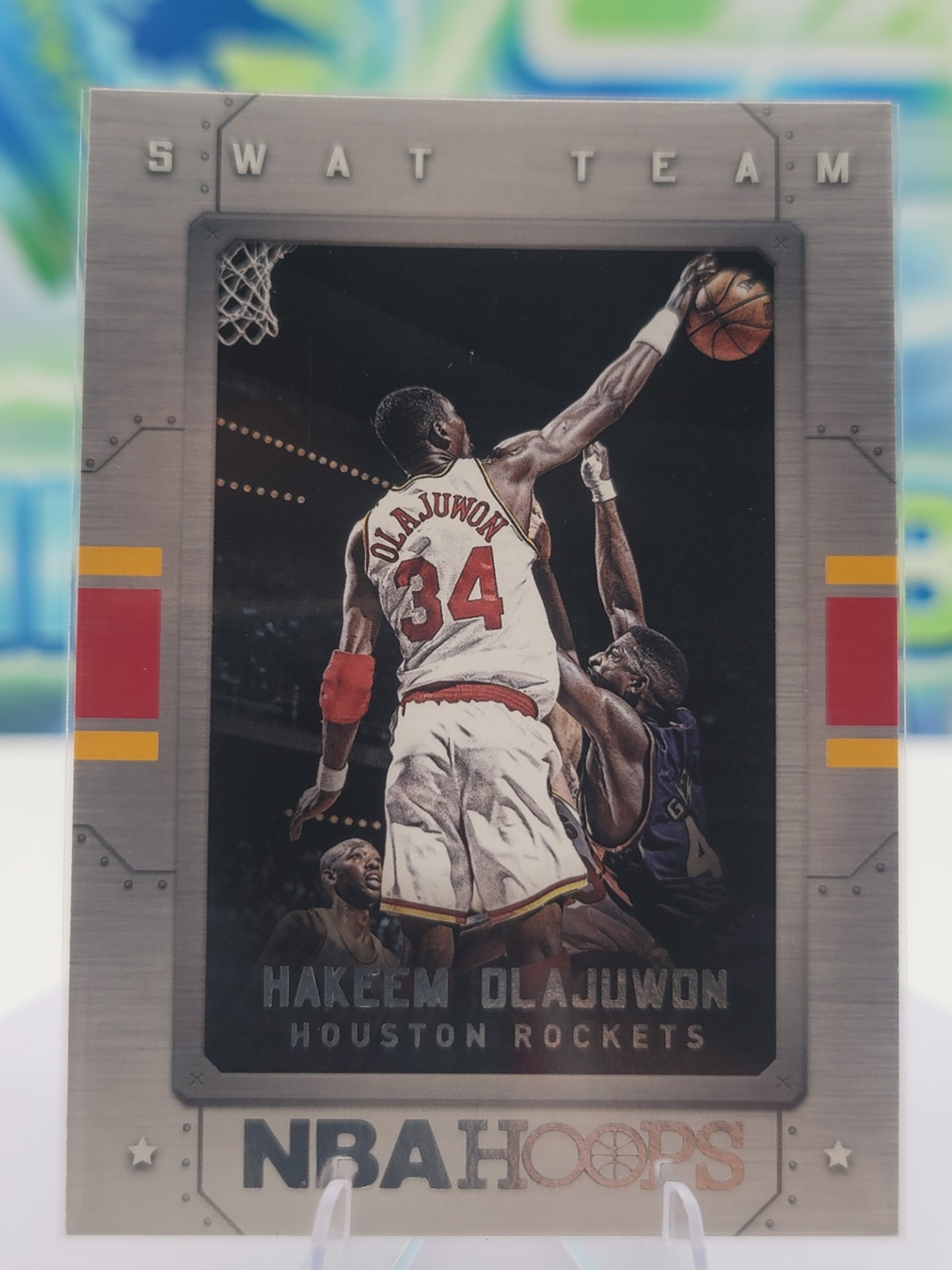 2016 Panini NBA Hoops Hakeem Olajuwon — 2016 Panini NBA Hoops Swat Team Hakeem Olajuwon