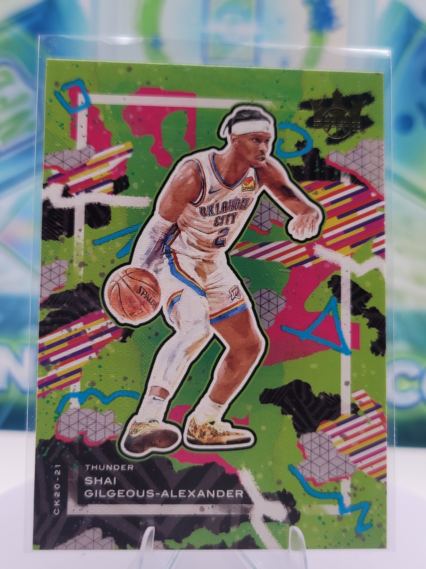 2021 Panini Court Kings Shai Gilgeous-Alexander — 2021 Panini Court Kings Base Shai Gilgeous-Alexander