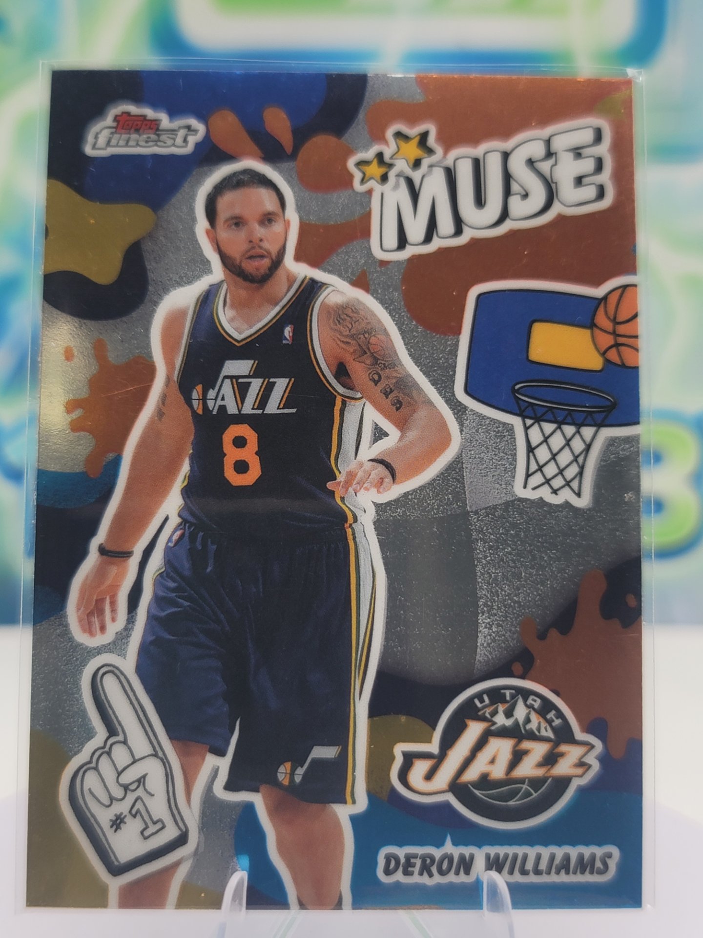2026 Topps Topps Finest Deron Williams — 2026 Topps Topps Finest Muse Deron Williams