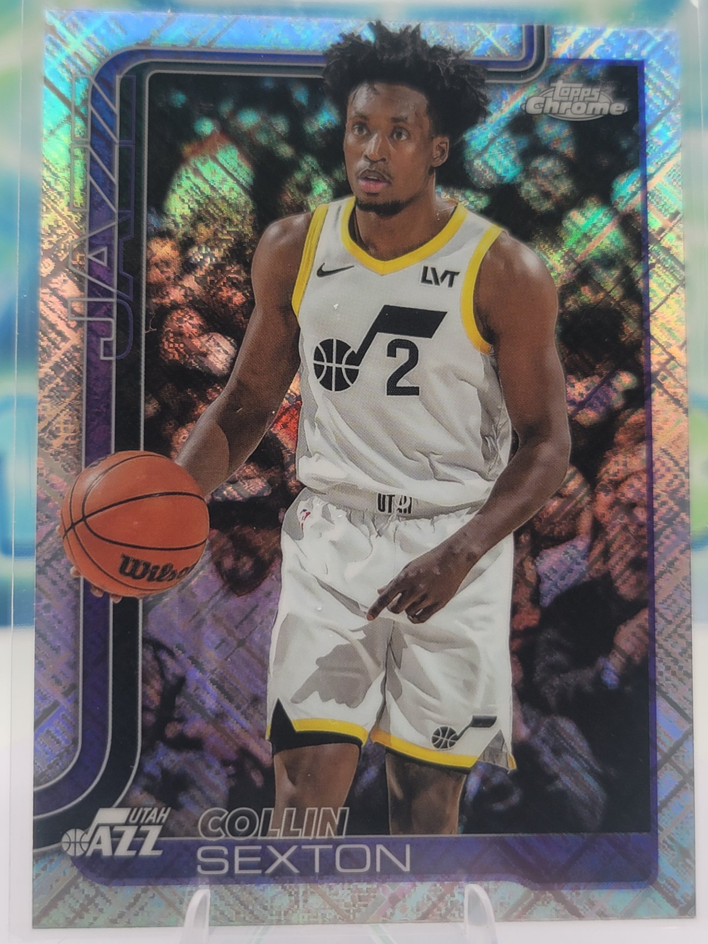 2025 Topps Topps Chrome Collin Sexton  — 2025 Topps Topps Chrome Skylight Collin Sexton