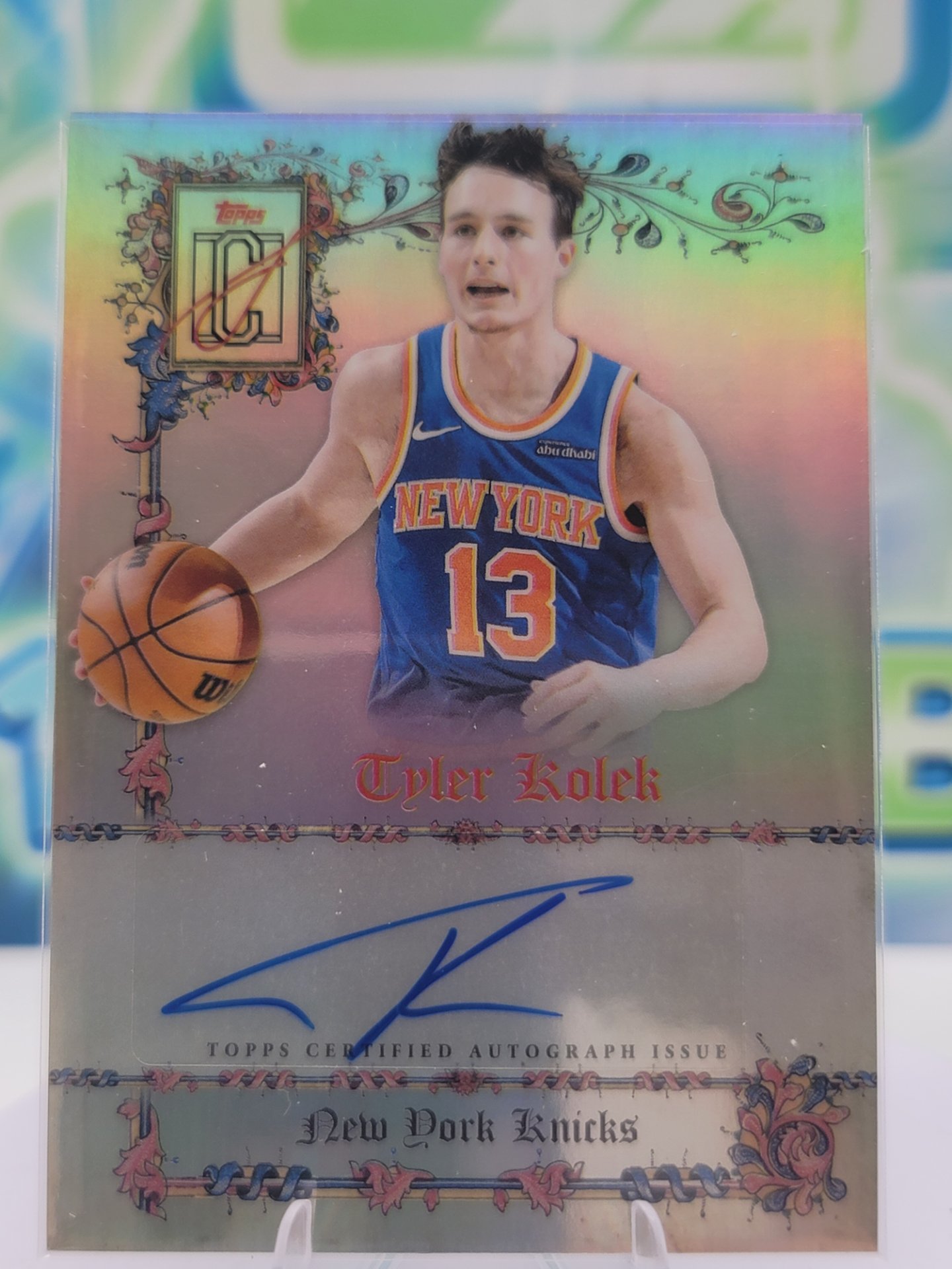 2026 Topps Signature Class Tyler Kolek — 2026 Topps Signature Class Manuscripts Tyler Kolek Auto