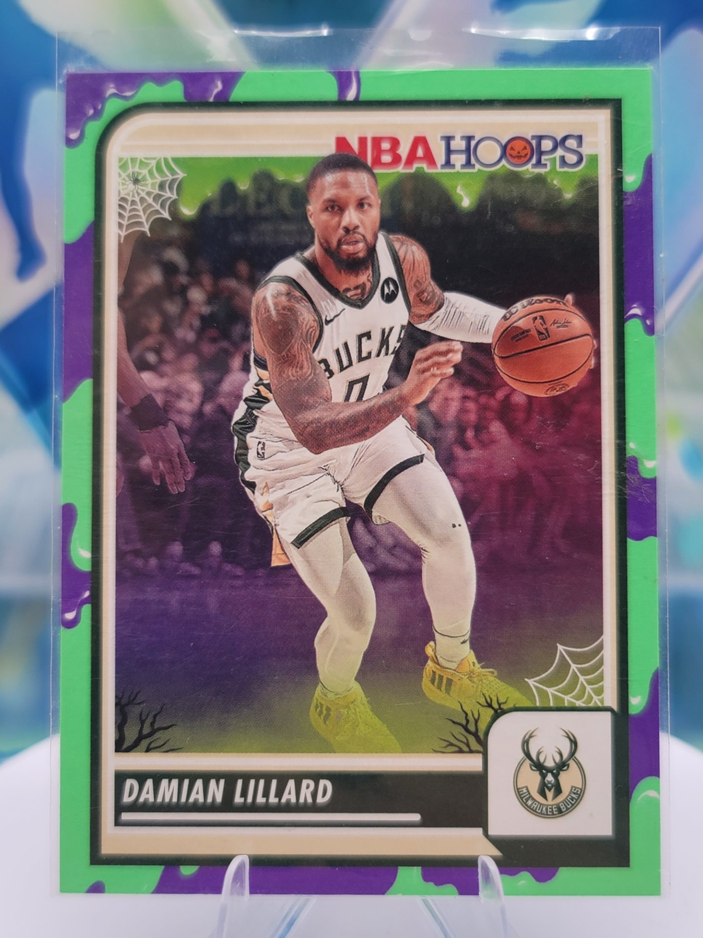 2024 Panini NBA Hoops Damian Lillard — 2024 Panini NBA Hoops Haunted Damian Lillard
