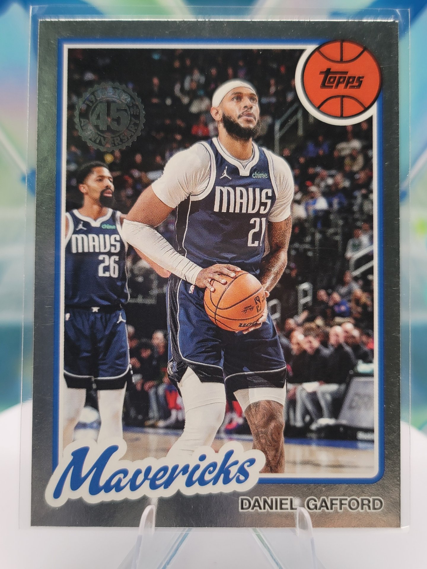 2025 Topps Topps Flagship Daniel Gafford — 2025 Topps Topps Flagship 45th Anniversary Daniel Gafford