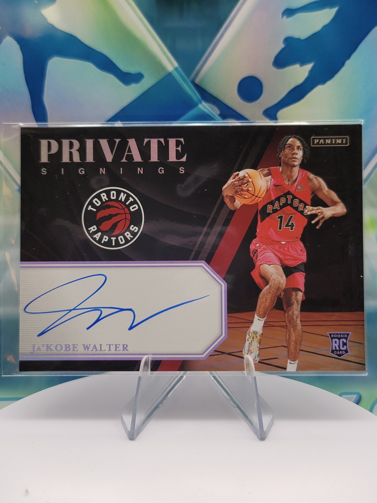 2024 Panini Ja'Kobe Walter — 2024 Panini Private Signings Auto Ja'Kobe Walter Rookie Autograph