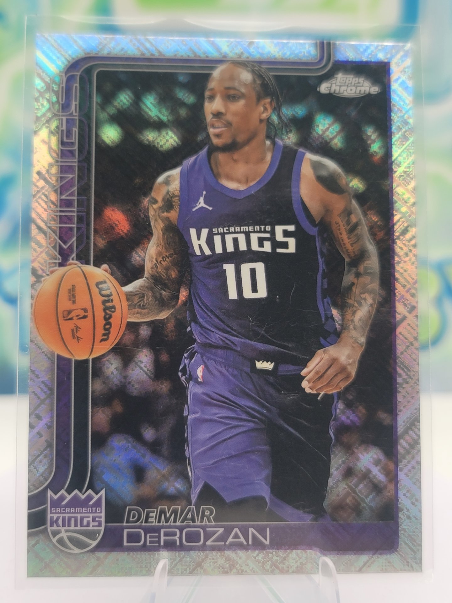 2025 Topps Topps Chrome DeMar DeRozan — 2025 Topps Topps Chrome Skylight DeMar DeRozan