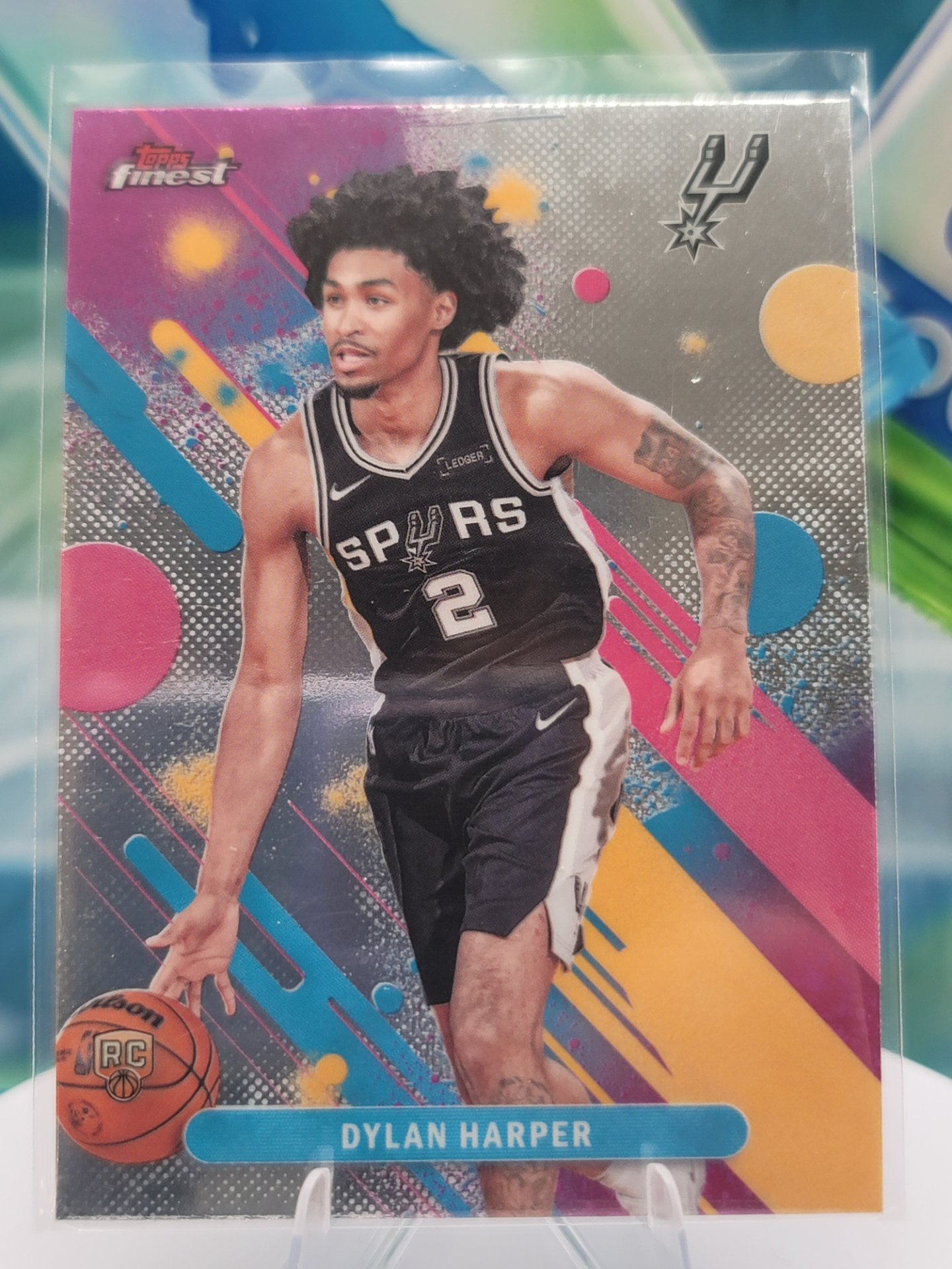 2026 Topps Topps Finest Dylan Harper — 2026 Topps Topps Finest Common Dylan Harper Rookie