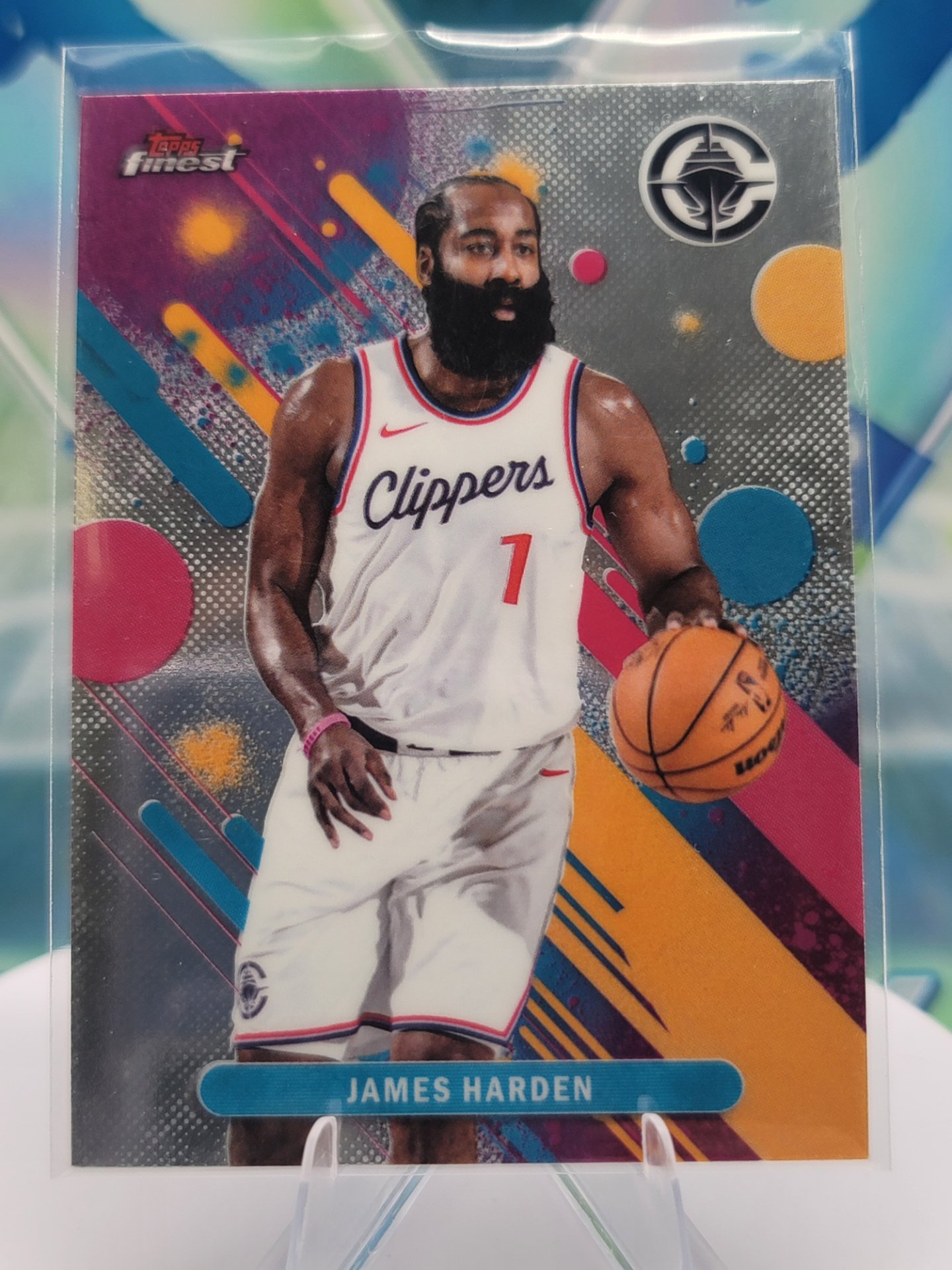 2026 Topps Topps Finest James Harden — 2026 Topps Topps Finest Common James Harden