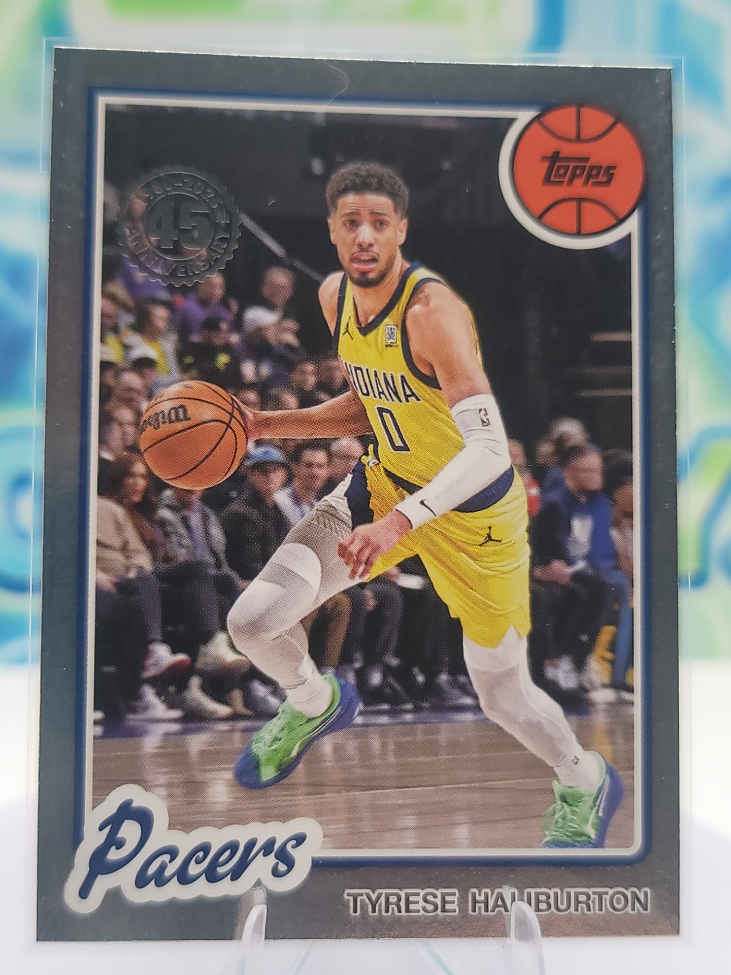 2025 Topps Topps Flagship Tyrese Haliburton — 2025 Topps Topps Flagship 45th Anniversary Tyrese Haliburton