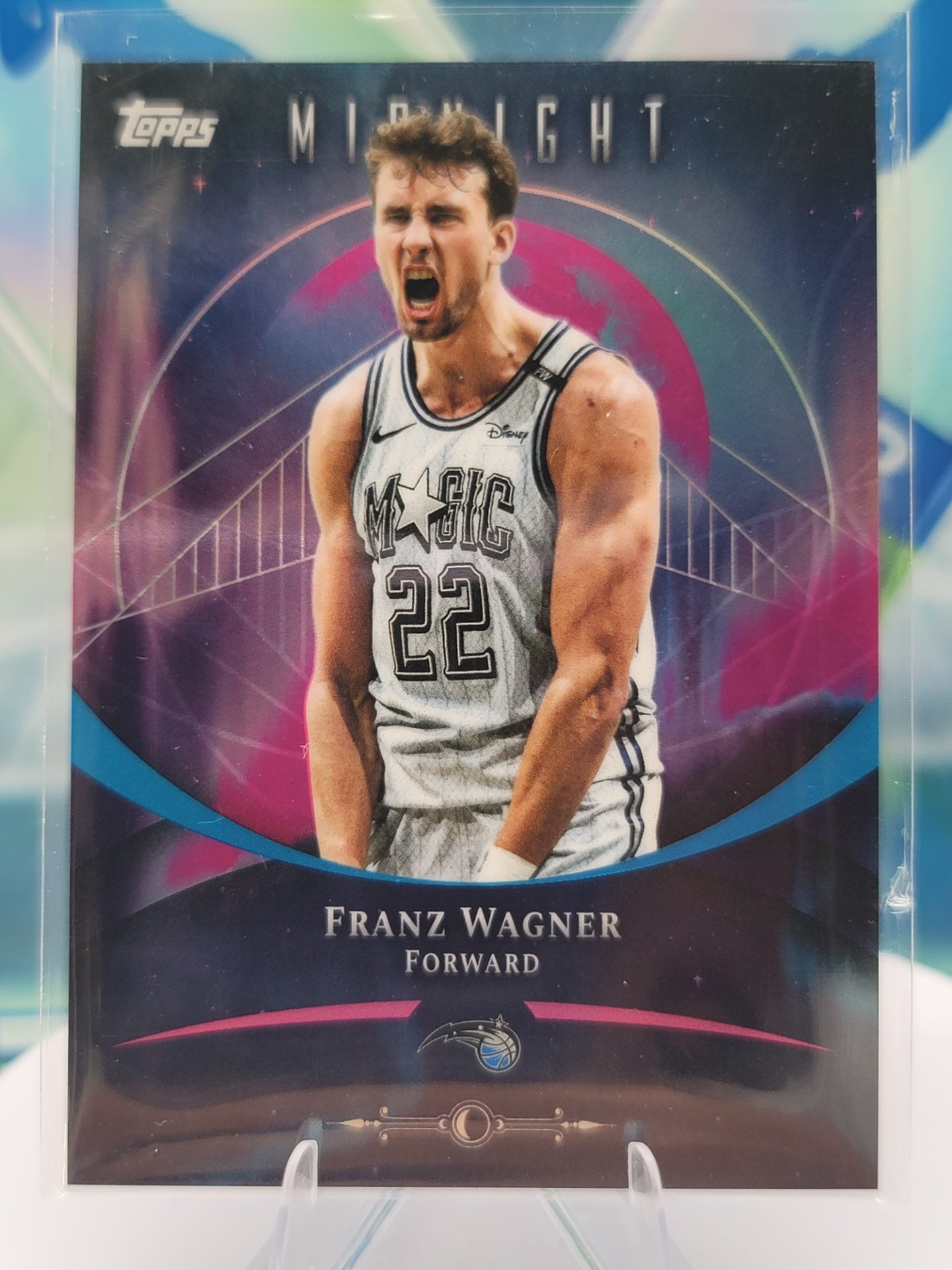 2025 Topps Topps Flagship Franz Wagner — 2025 Topps Topps Flagship Midnight Franz Wagner