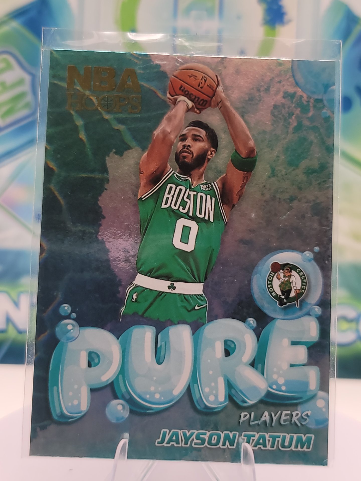 2025 Panini NBA Hoops Jayson Tatum — 2025 Panini NBA Hoops Pure Players Refractor Jayson Tatum