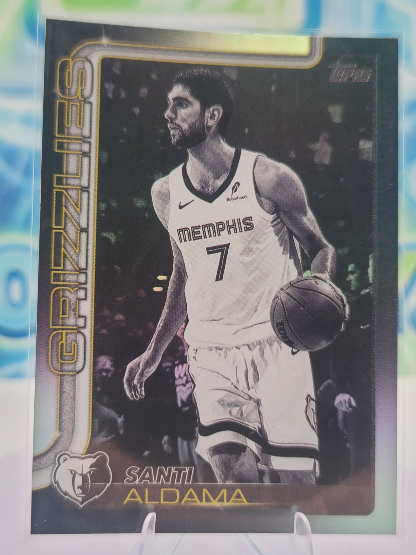2025 Topps Topps Flagship Santi Aldama — 2025 Topps Topps Flagship Blackout Santi Aldama
