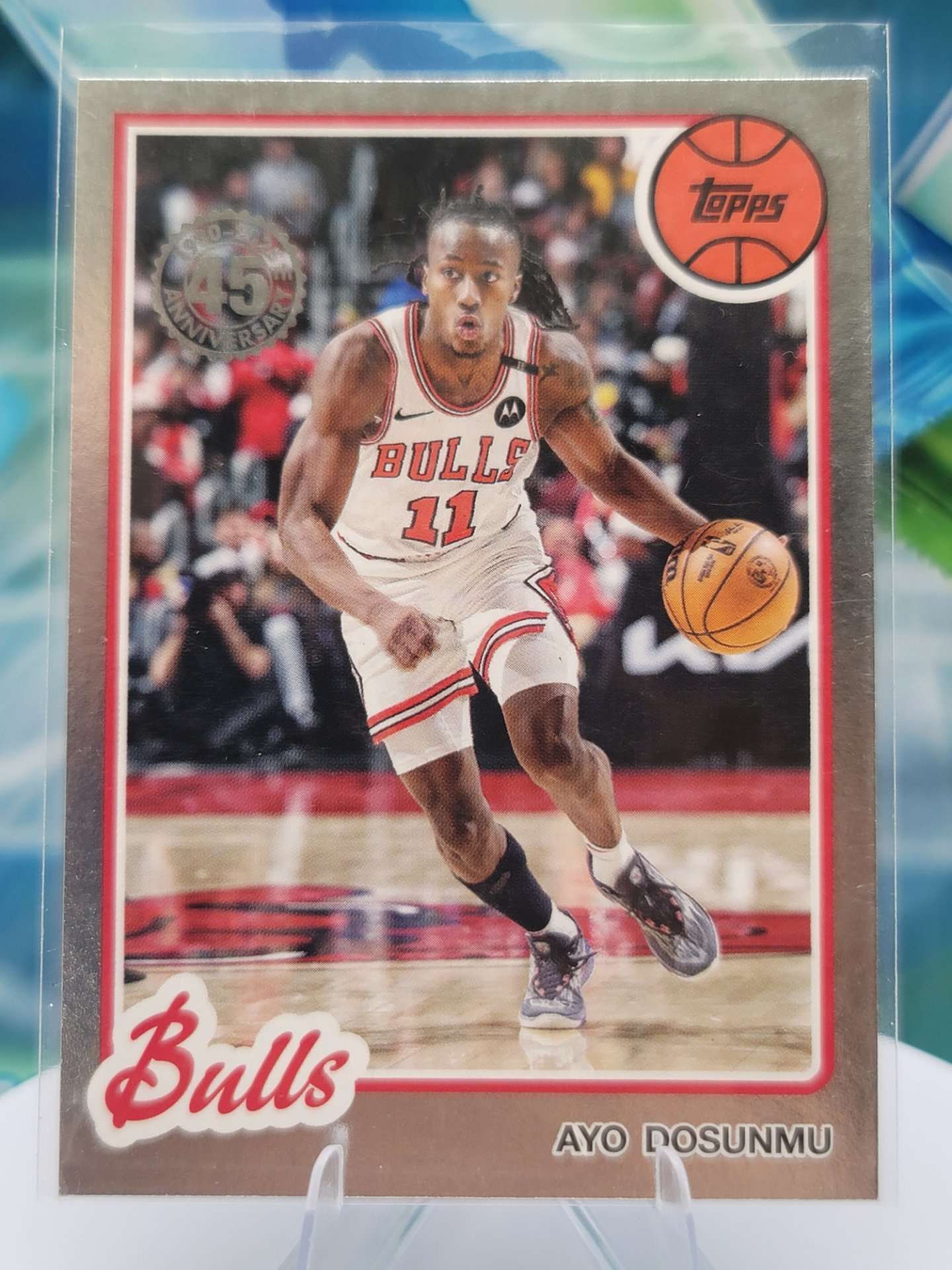 2025 Topps Topps Flagship Ayo Dosunmu — 2025 Topps Topps Flagship 45th Anniversary Ayo Dosunmu