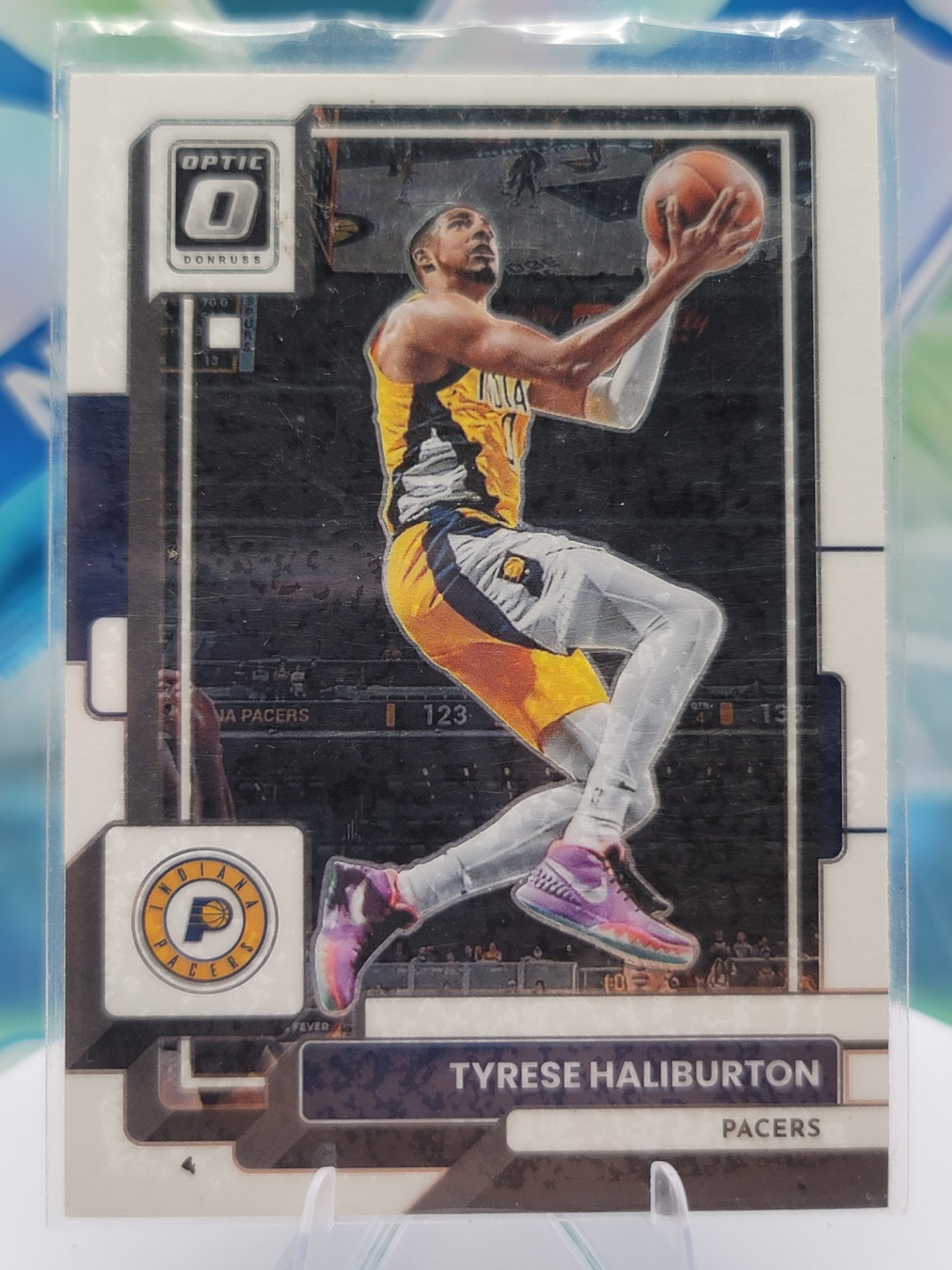 2023 Panini Donruss Optic Tyrese Haliburton — 2023 Panini Donruss Optic Base Tyrese Haliburton