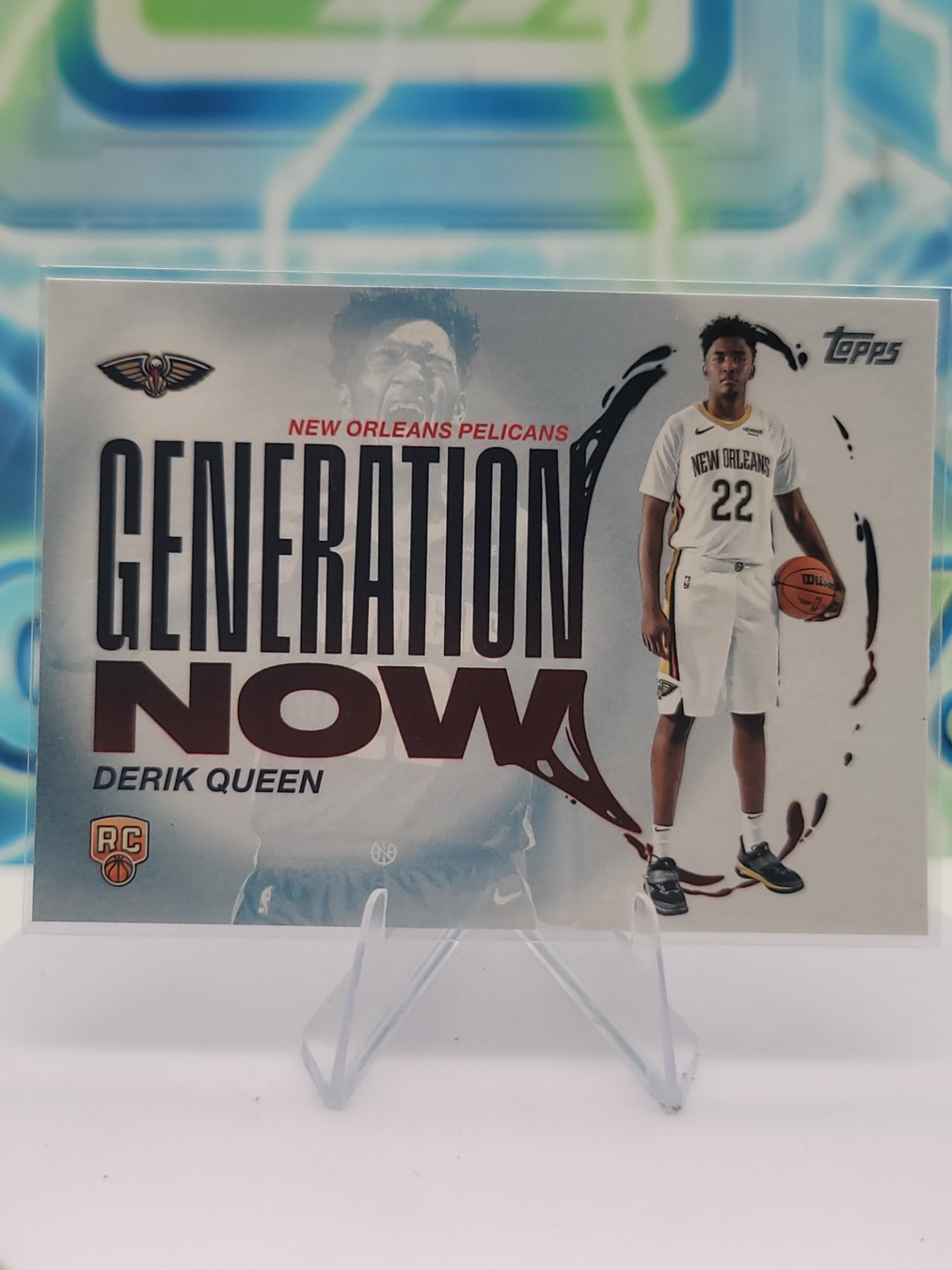 2025 Topps Topps Flagship Derik Queen — 2025 Topps Topps Flagship Generation Now Derik Queen Rookie