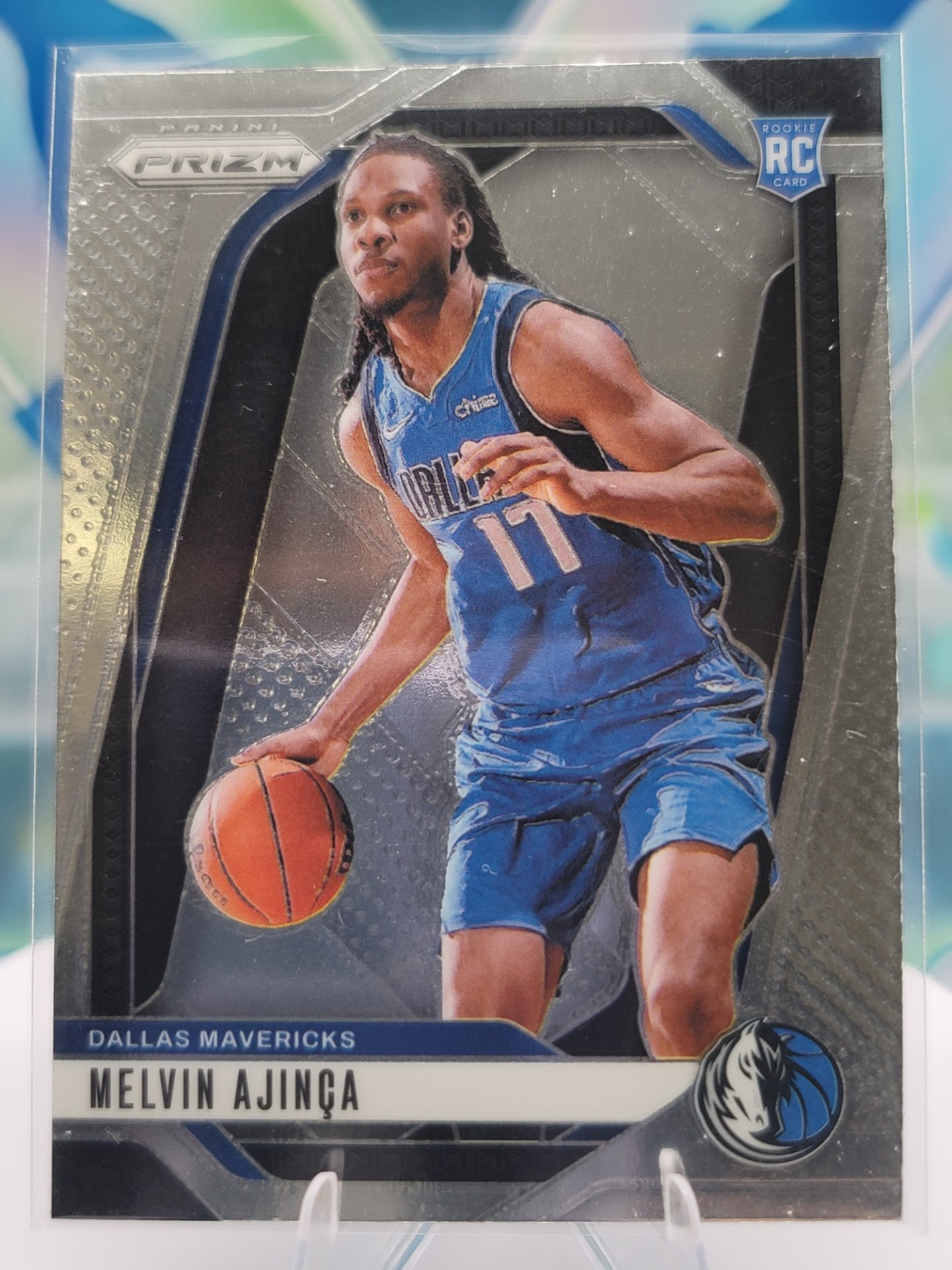 2025 Panini Prizm Melvin Ajinca — 2025 Panini Prizm Base Melvin Ajinca Rookie