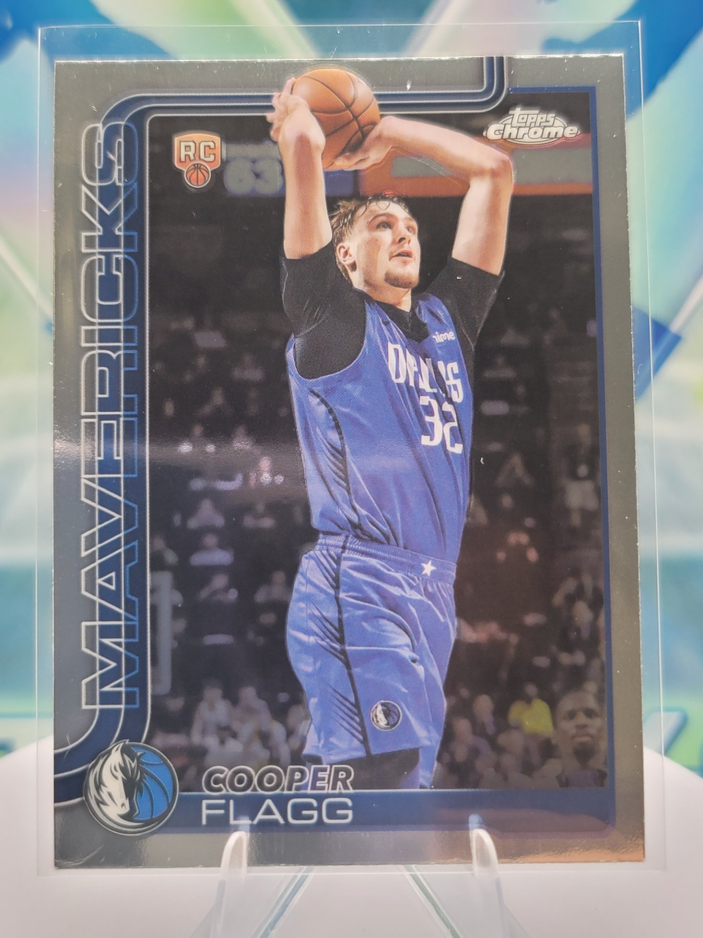 2025 Topps Topps Chrome Cooper Flagg — 2025 Topps Topps Chrome Base Cooper Flagg Rookie