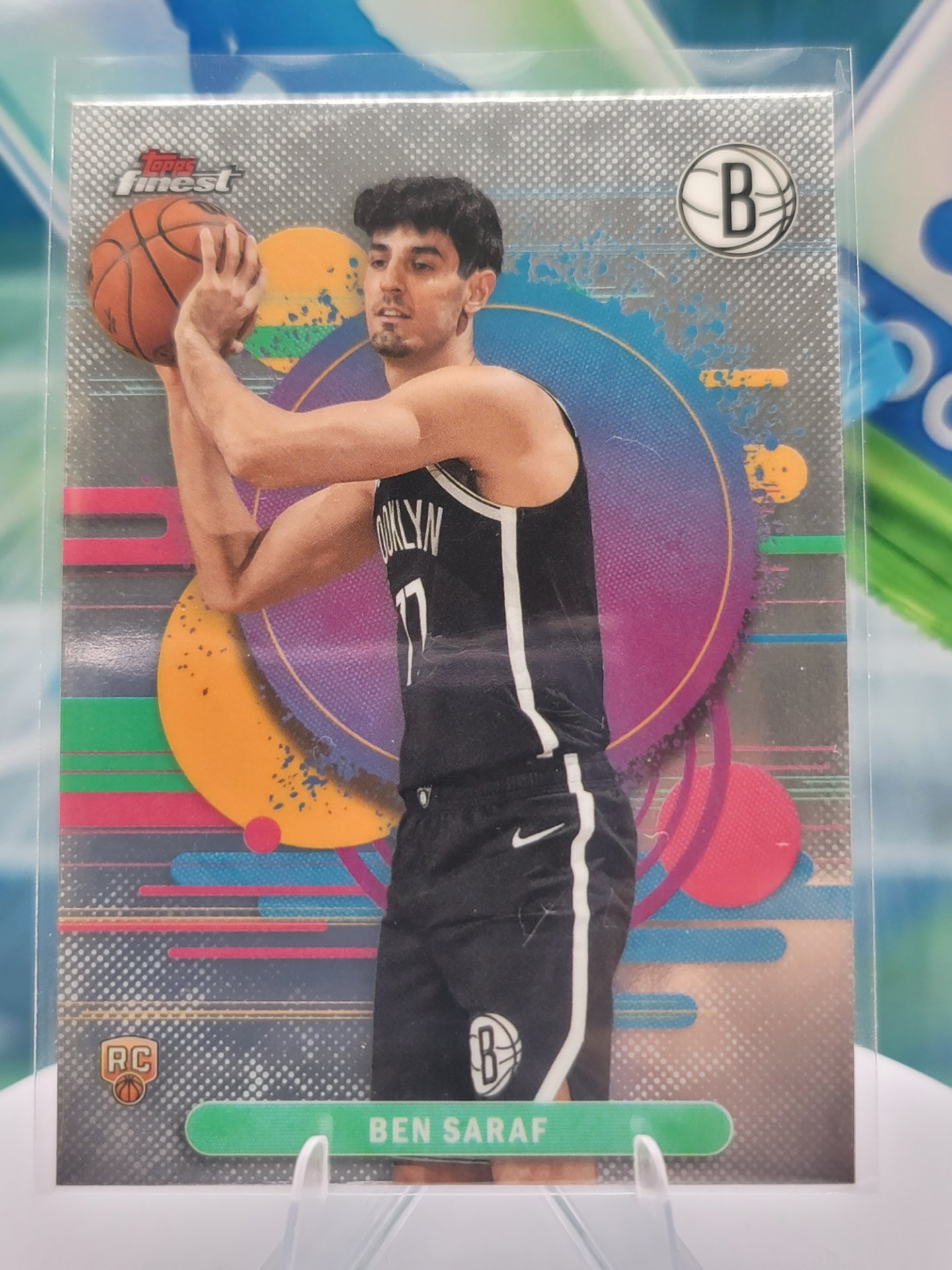 2026 Topps Topps Finest Ben Saraf — 2026 Topps Topps Finest Uncommon Ben Saraf Rookie