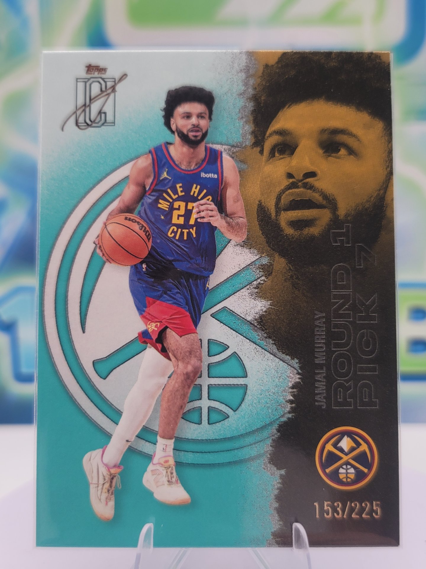 2026 Topps Signature Class Jamal Murray — 2026 Topps Signature Class Teal Jamal Murray #153 of 225