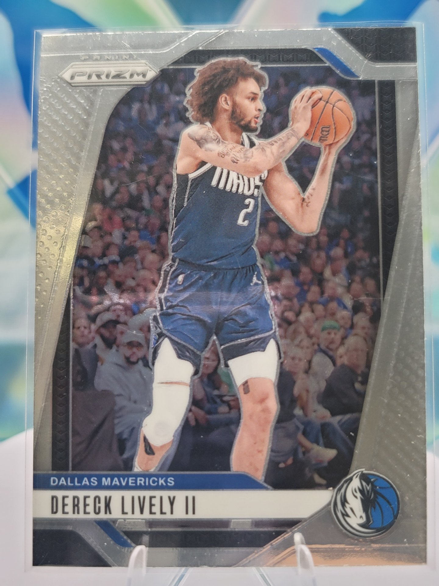 2025 Panini Prizm Dereck Lively II — 2025 Panini Prizm Base Dereck Lively II