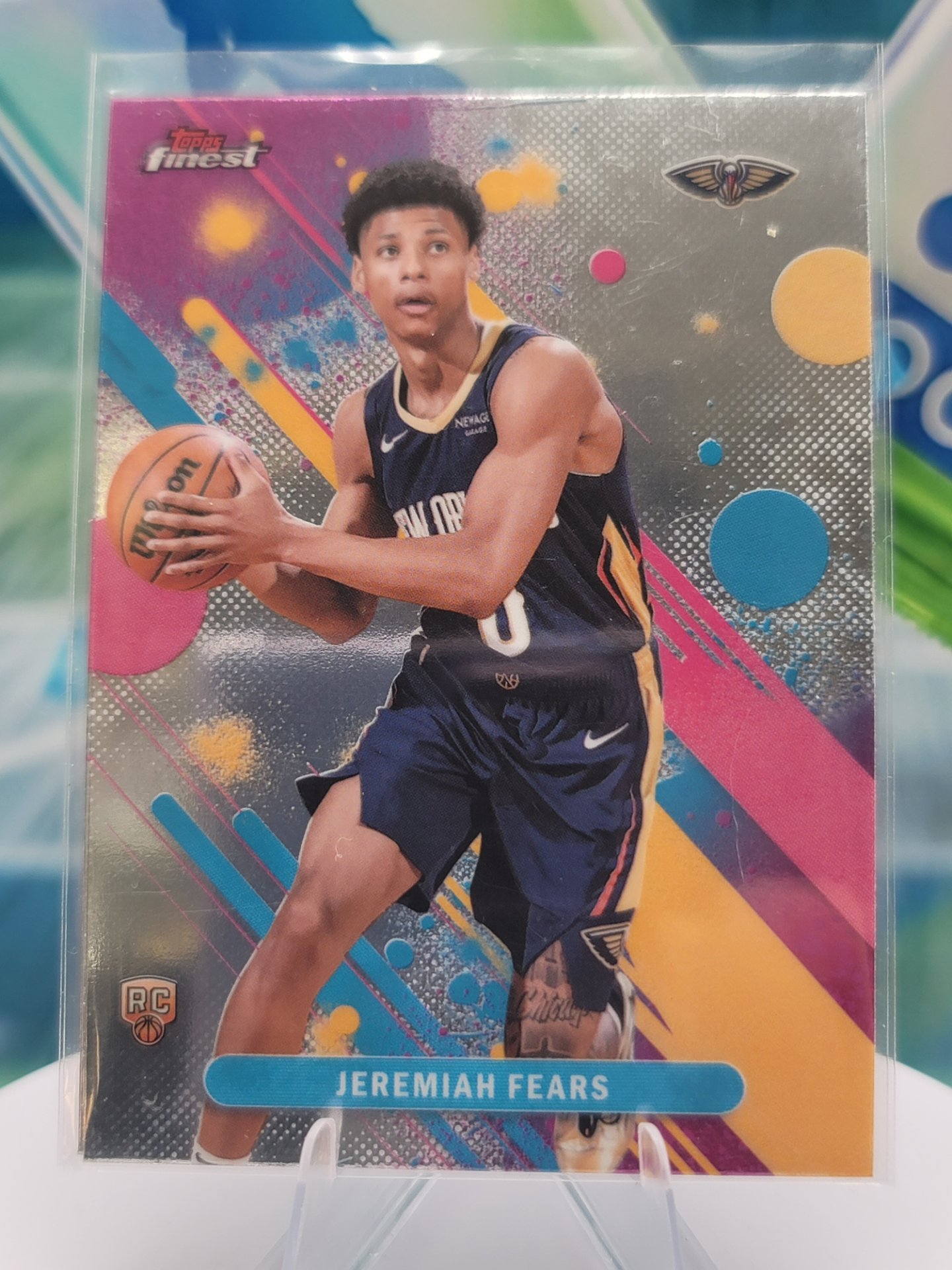 2026 Topps Topps Finest Jeremiah Fears — 2026 Topps Topps Finest Common Jeremiah Fears Rookie