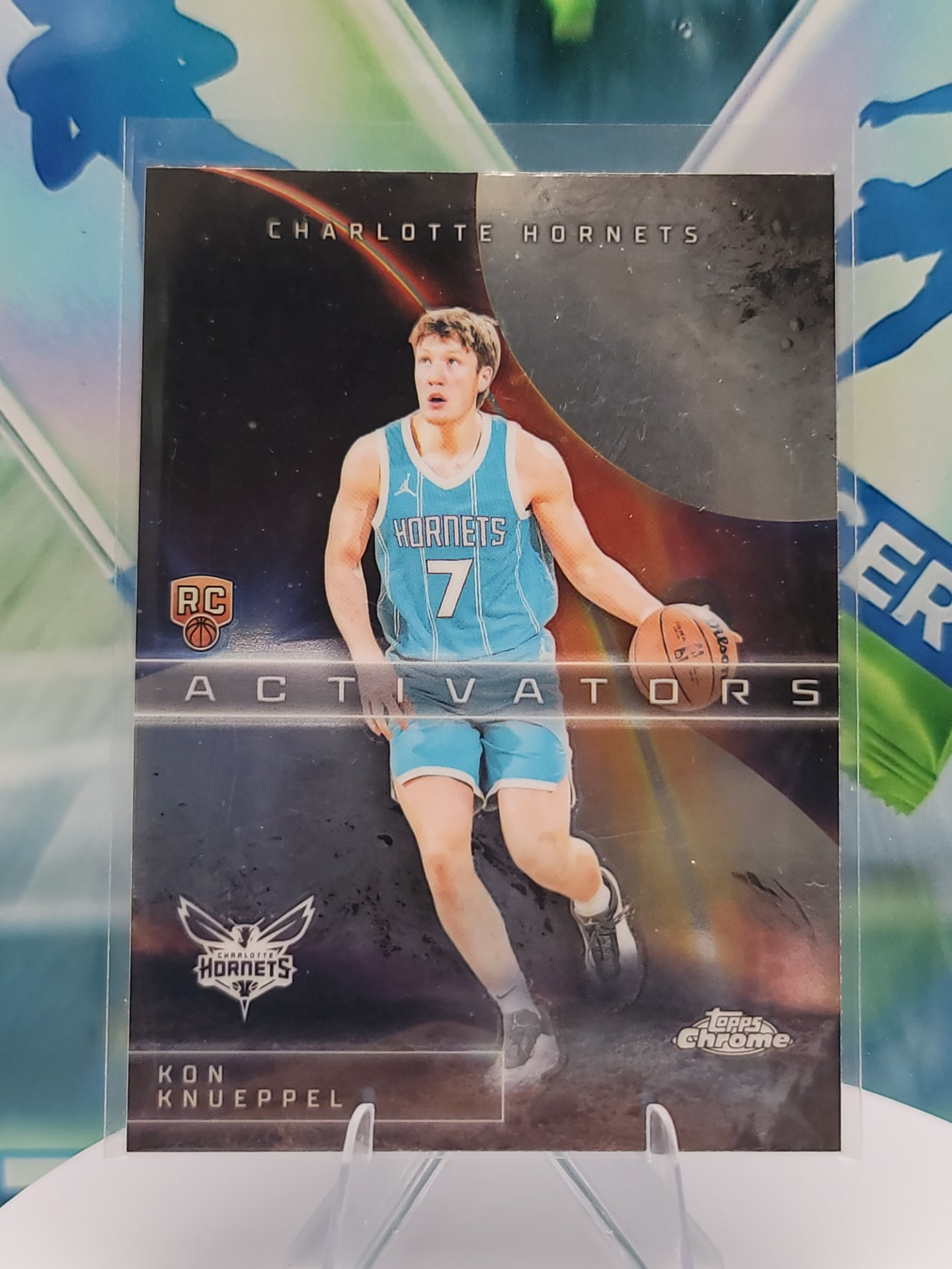 2025 Topps Topps Chrome Kon Knueppel — 2025 Topps Topps Chrome Activators Kon Knueppel Rookie