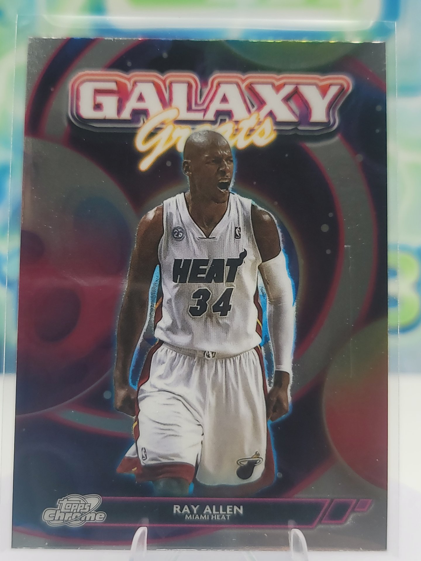 2026 Topps Topps Chrome Ray Allen — 2026 Topps Topps Chrome Galaxy Greats Ray Allen