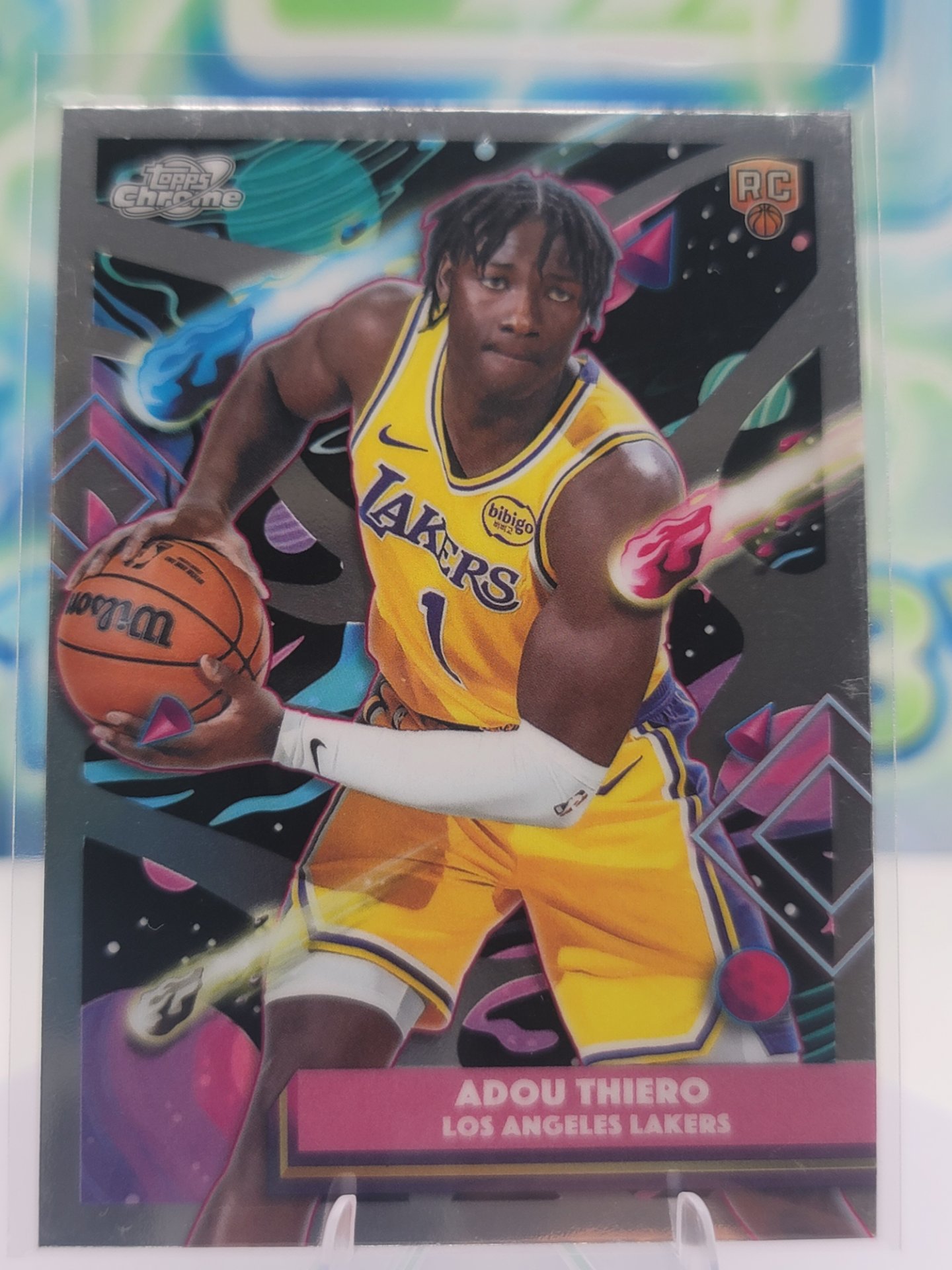 2026 Topps Cosmic Chrome Adou Thiero — 2026 Topps Cosmic Chrome Adou Thiero Rookie