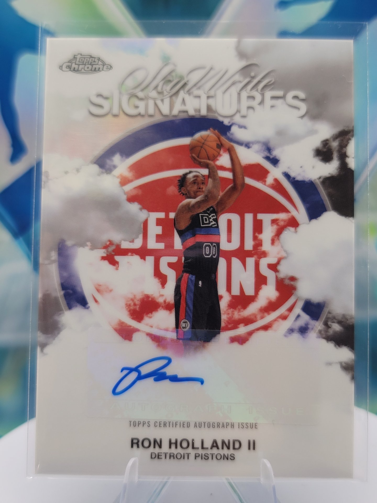 2025 Topps Topps Chrome Ron Holland II — 2025 Topps Topps Chrome Sky-Write Signatures Auto Ron Holland II Autograph
