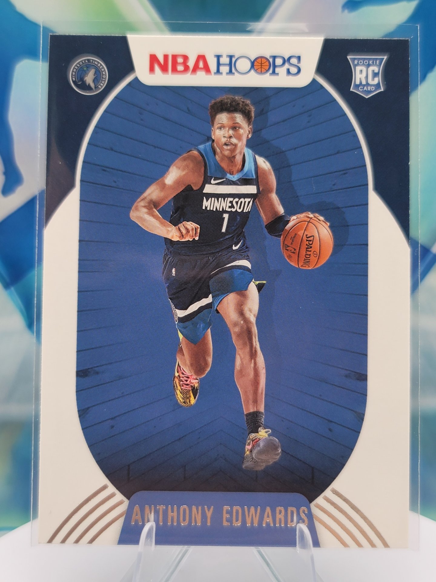 2021 Panini NBA Hoops Anthony Edwards — 2021 Panini NBA Hoops Base Anthony Edwards Rookie