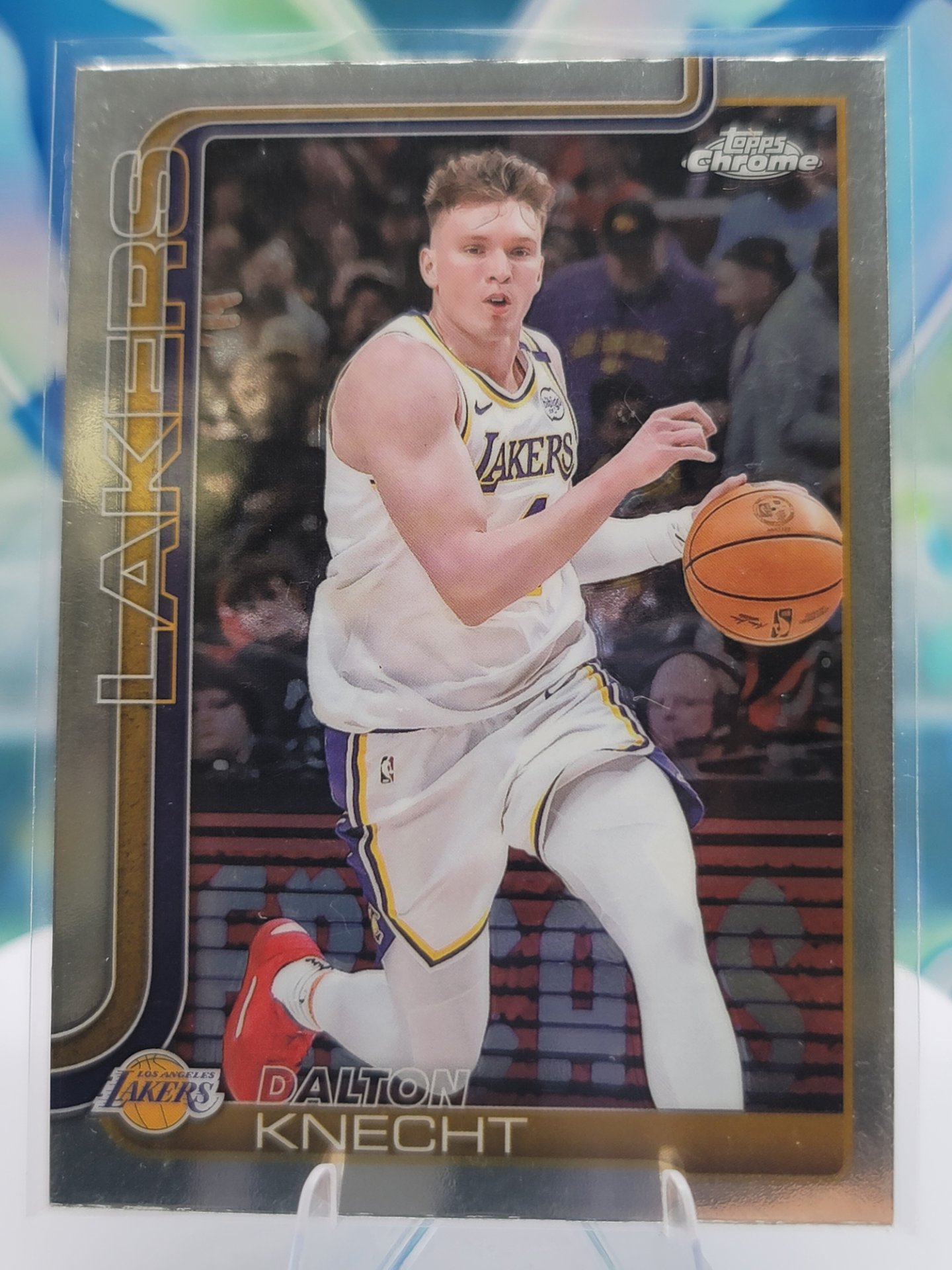 2025 Topps Topps Chrome Dalton Knecht — 2025 Topps Topps Chrome Base Dalton Knecht
