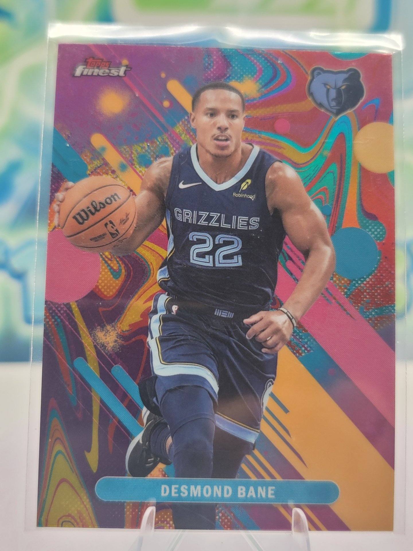 2026 Topps Topps Finest Desmond Bane — 2026 Topps Topps Finest Common Oilspill Desmond Bane
