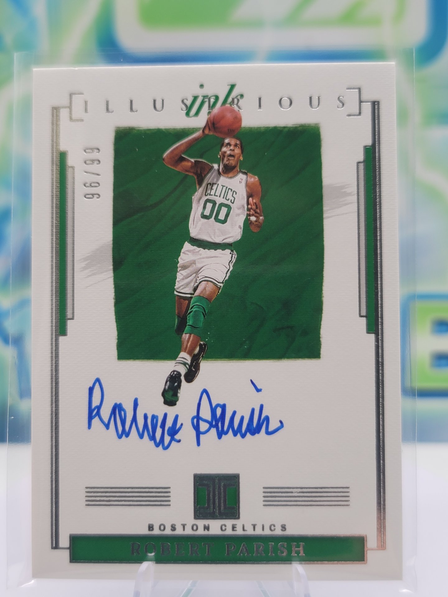 2022 Panini Impeccable Robert Parish — 2022 Panini Impeccable Illustrious Robert Parish Auto #96 of 99