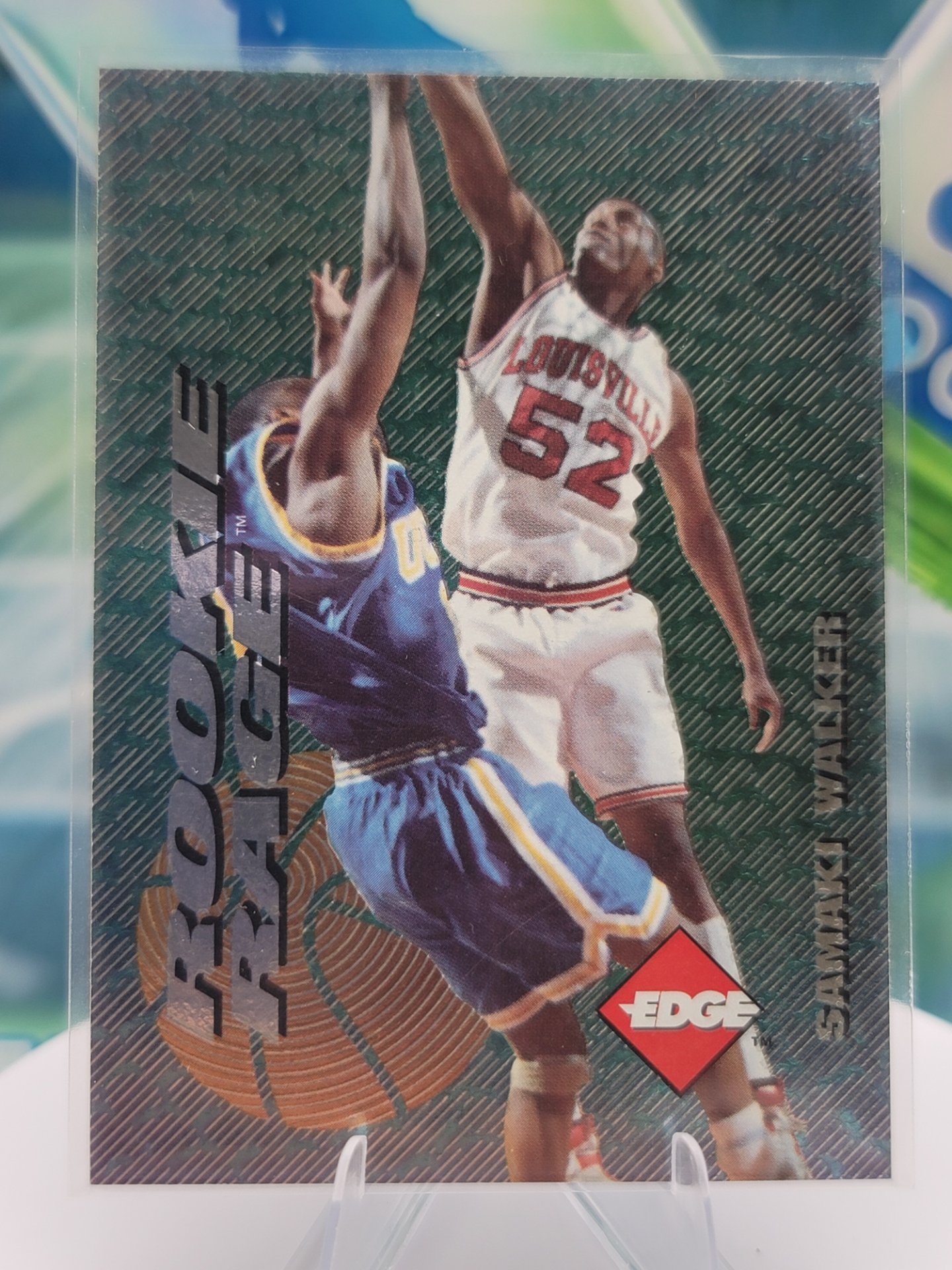 1996 Edge Samaki Walker — 1996 Edge Rookie Rage Samaki Walker Rookie