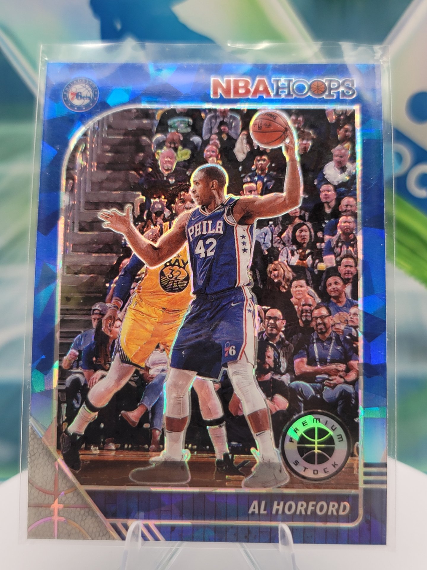 2020 Panini NBA Hoops Al Horford — 2020 Panini NBA Hoops Premium Stock Blue Ice Al Horford