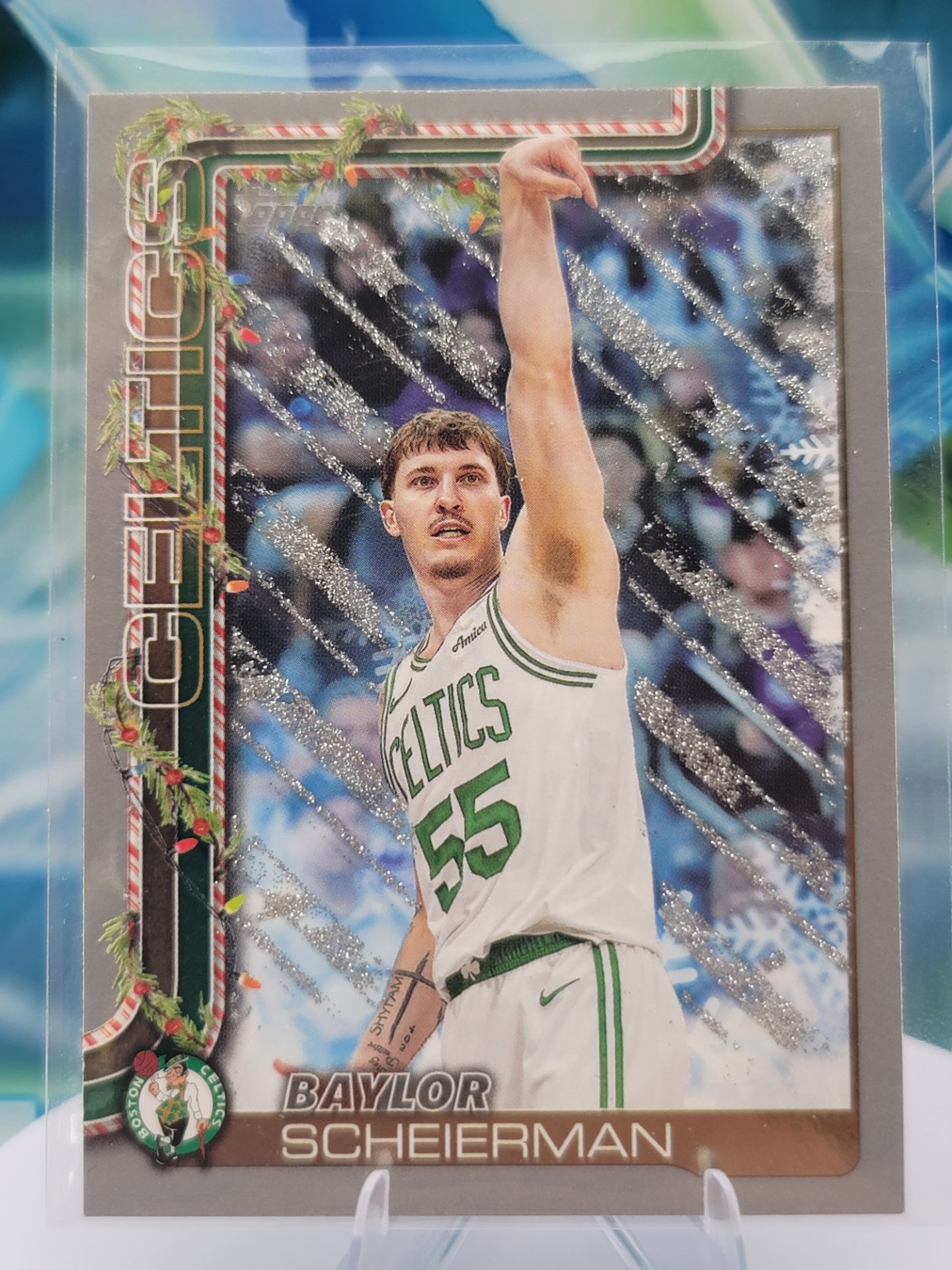 2025 Topps Topps Holiday Baylor Scheierman — 2025 Topps Topps Holiday Grey Baylor Scheierman