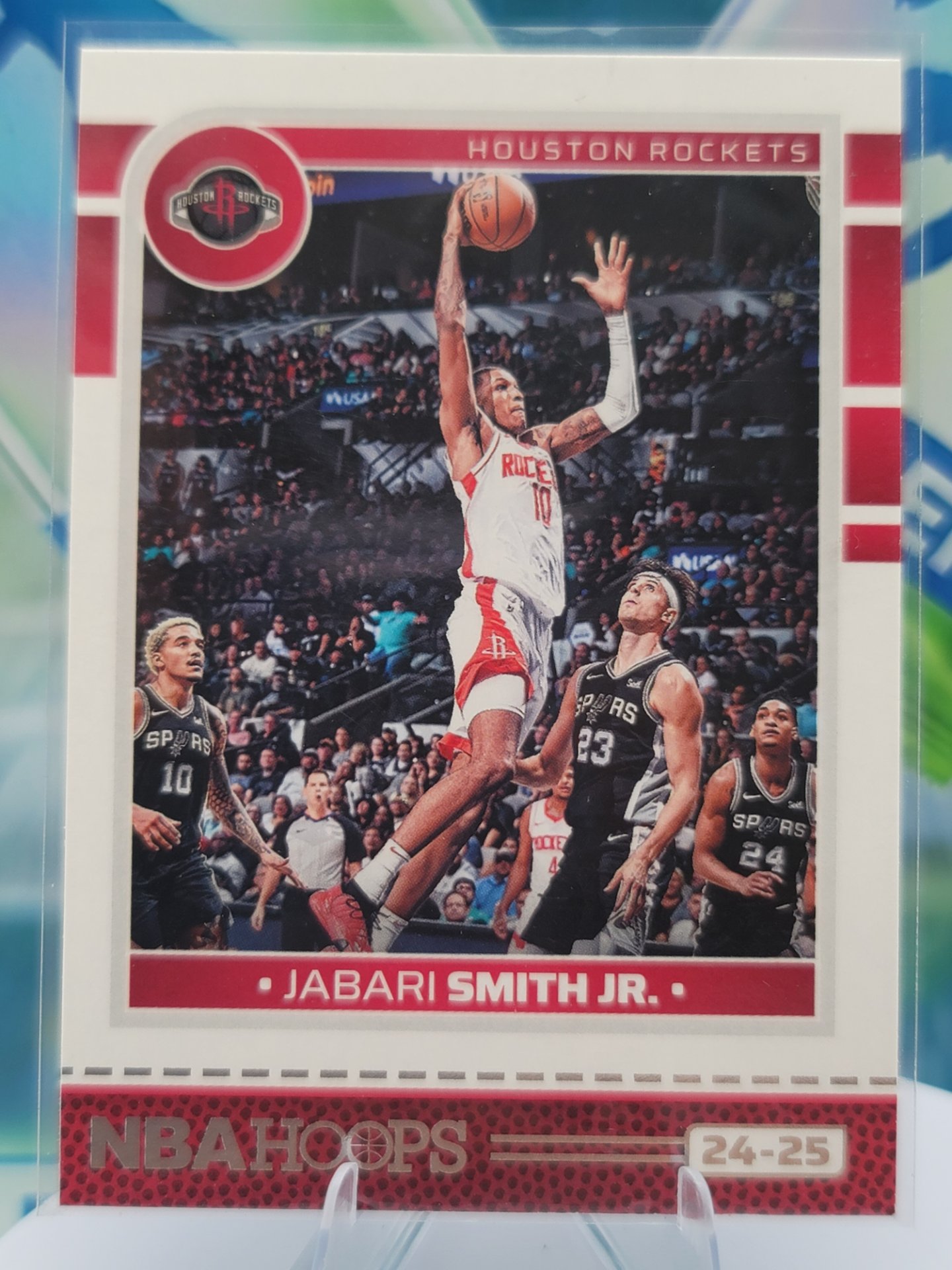 2025 Panini NBA Hoops Jabari Smith Jr. — 2025 Panini NBA Hoops Base Jabari Smith Jr.