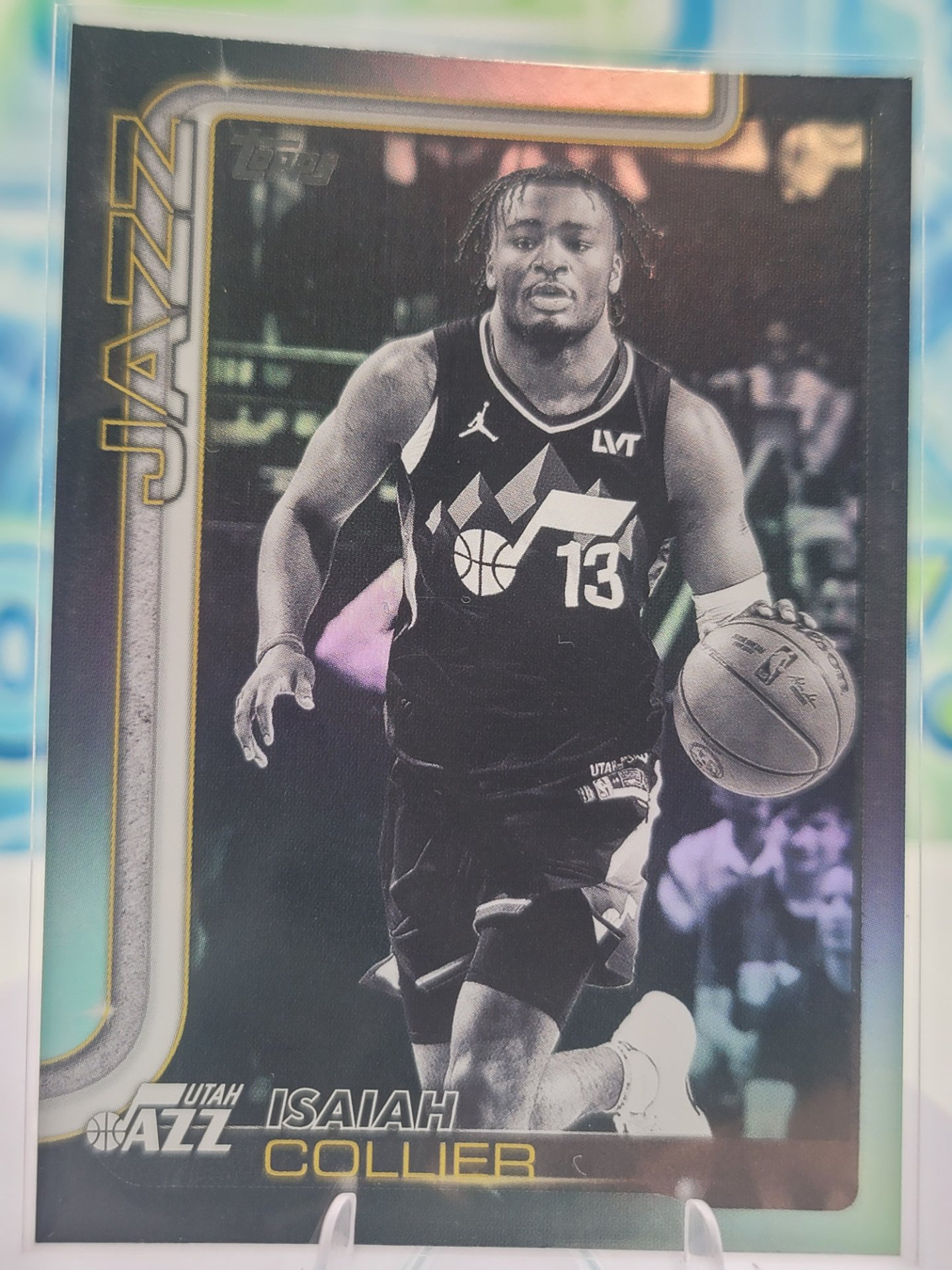 2025 Topps Topps Flagship Isaiah Collier — 2025 Topps Topps Flagship Blackout Isaiah Collier