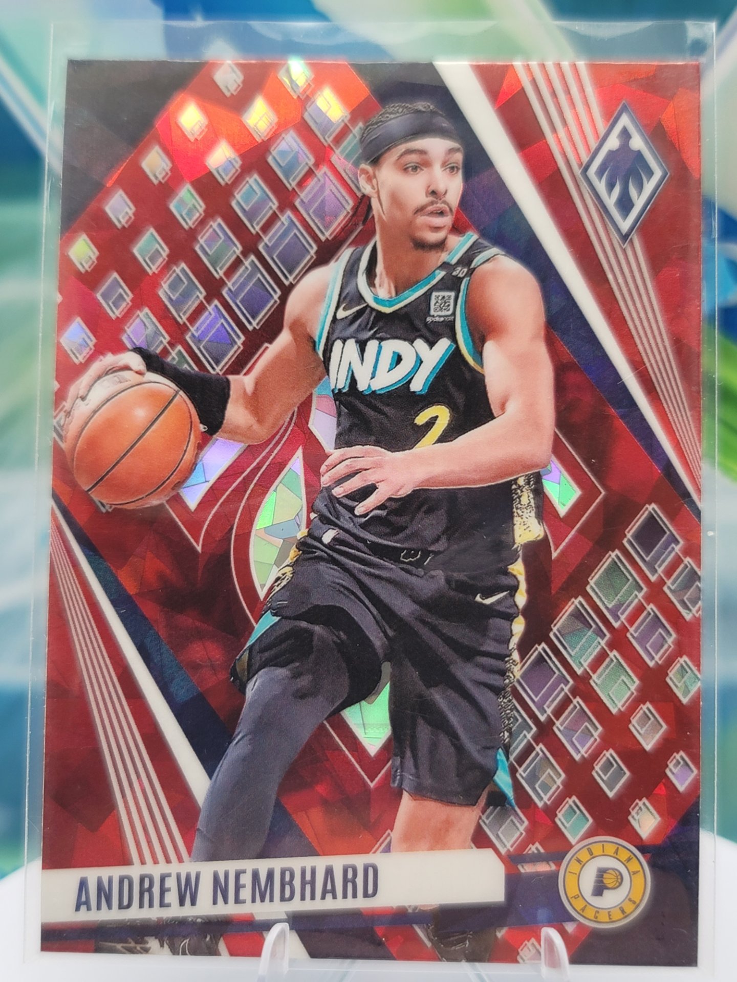 2024 Panini Phoenix Andrew Nembhard — 2024 Panini Phoenix Red Ice Andrew Nembhard