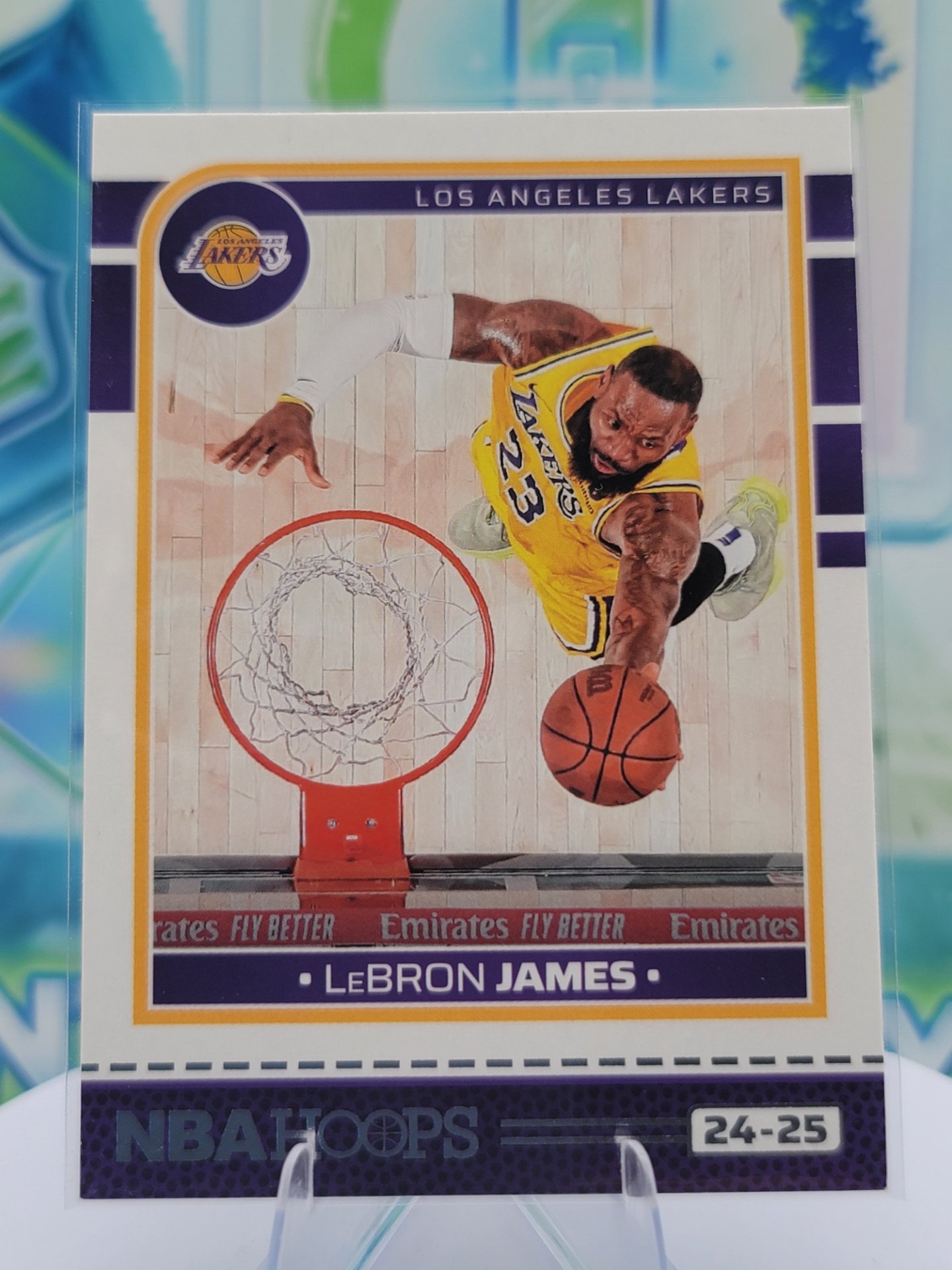 2025 Panini NBA Hoops LeBron James — 2025 Panini NBA Hoops Base LeBron James