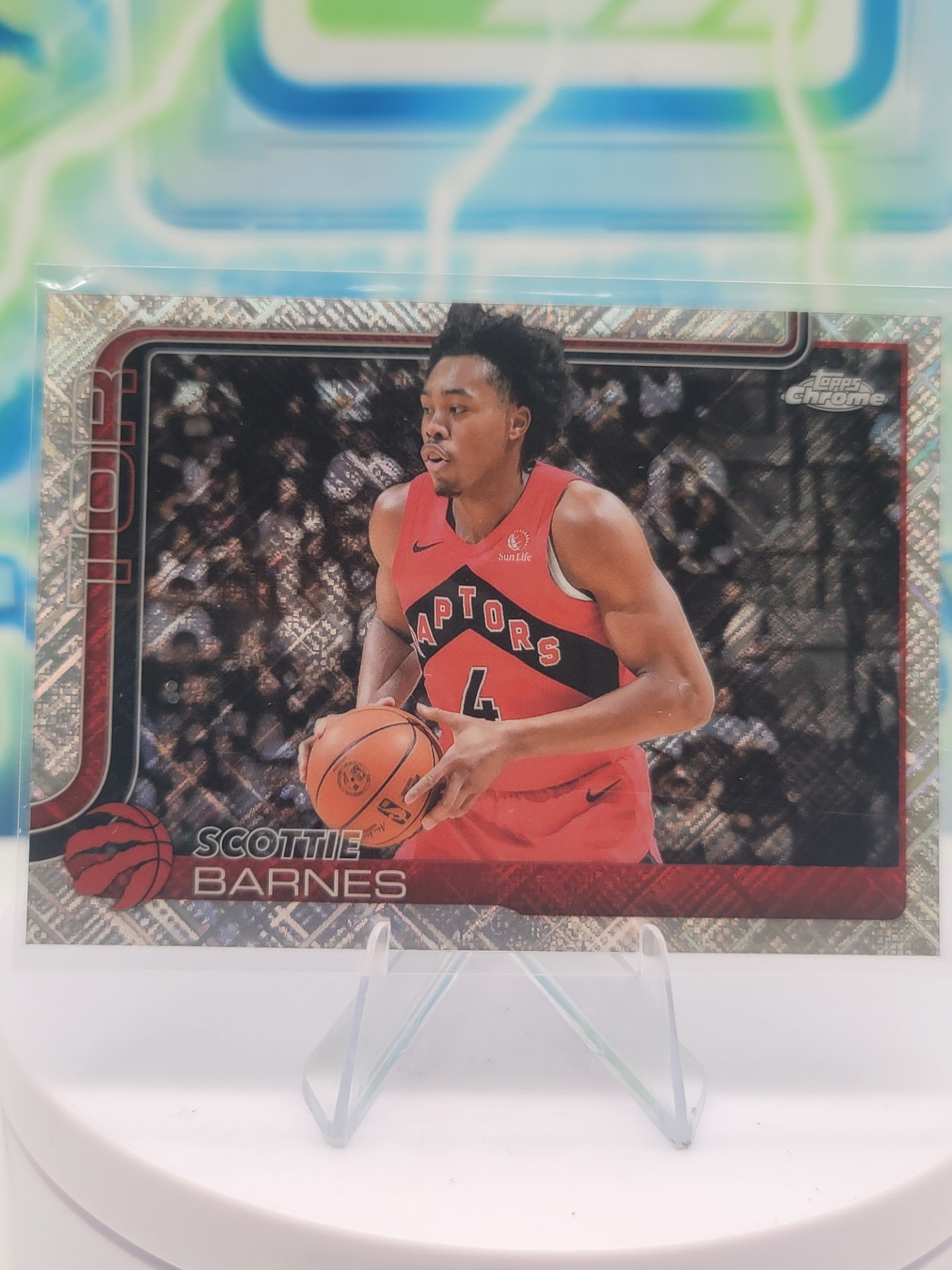 2025 Topps Topps Chrome Scottie Barnes — 2025 Topps Topps Chrome Skylight Scottie Barnes