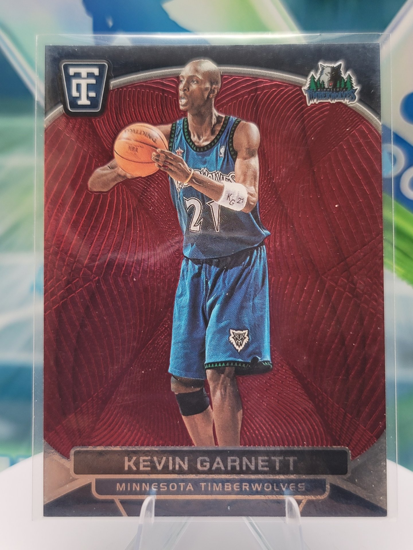 2025 Panini Totally Certified Kevin Garnett — 2025 Panini Totally Certified Red Kevin Garnett