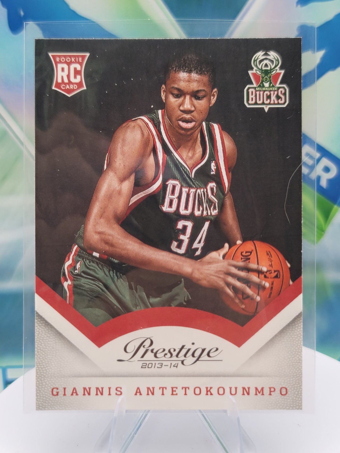 2014 Panini Prestige Giannis Antetokounmpo — 2014 Panini Prestige Base Giannis Antetokounmpo Rookie