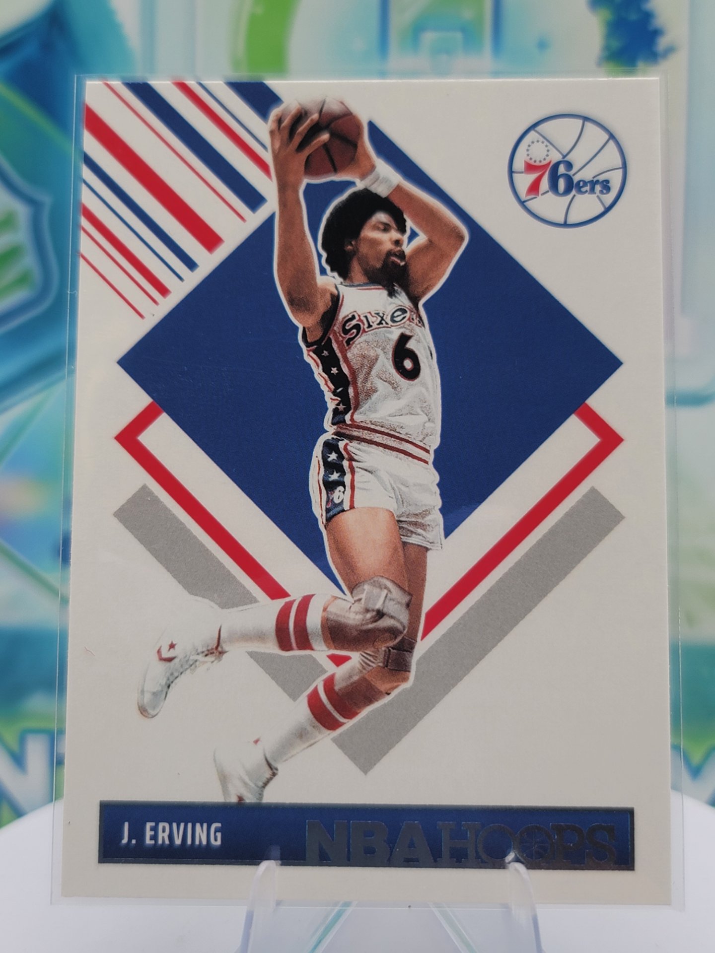 2025 Panini NBA Hoops Julius Erving — 2025 Panini NBA Hoops Tribute Julius Erving